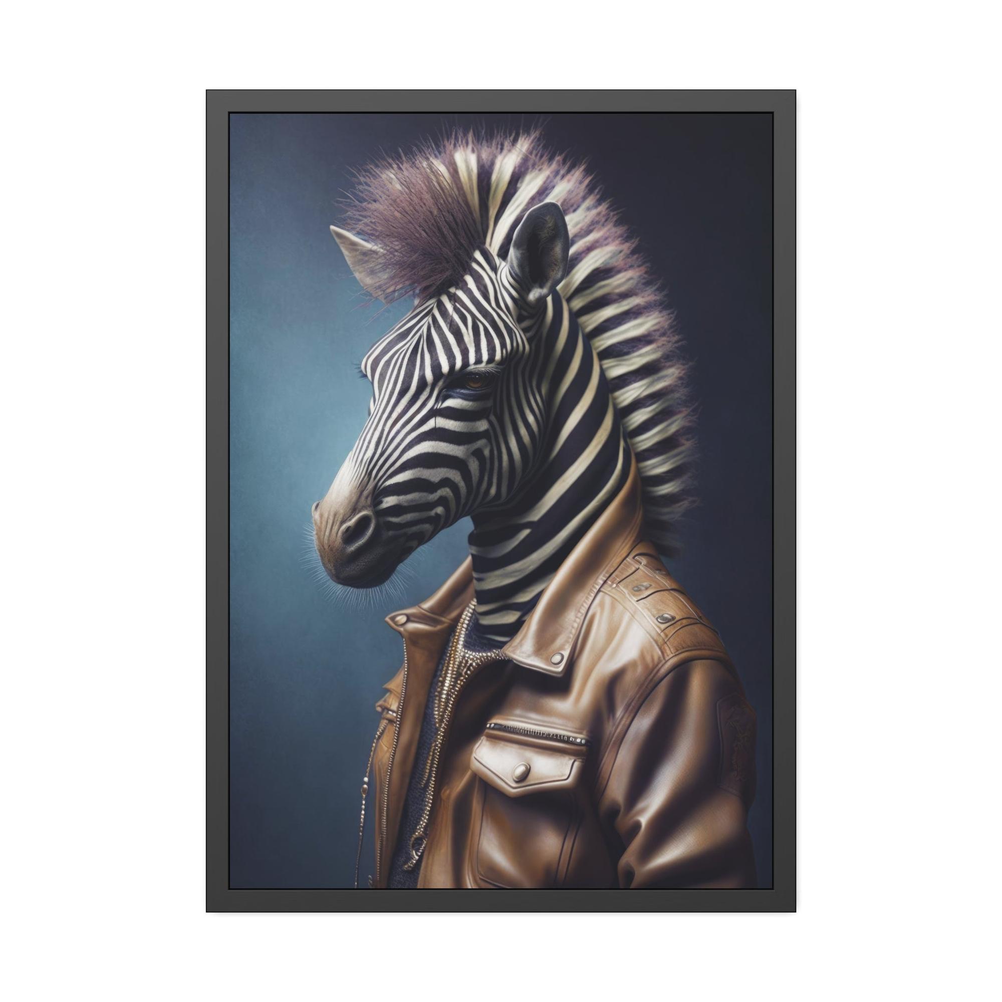 Zebras African Dreams: Wall Art Depicting the Grace and Strength of a Zebra