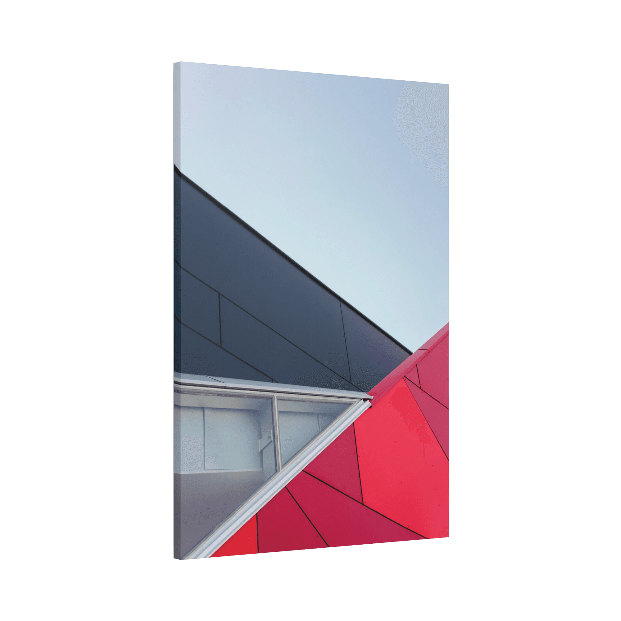 Abstract Minimalist Dynamic Minimalism: Framed Canvas Art for a Bold Wall Display