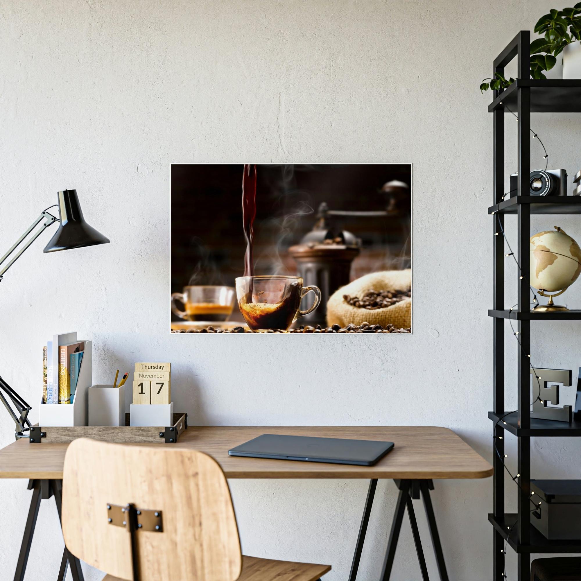 Coffe The Art of Aroma: Coffee-inspired Canvas Prints & Posters for Your Walls