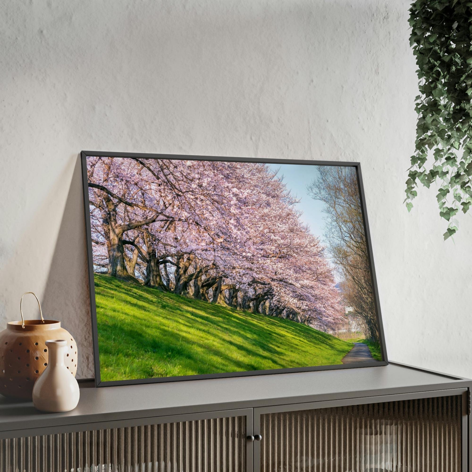 Cherry Trees Enchanted Forest: Cherry Trees on Canvas & Poster