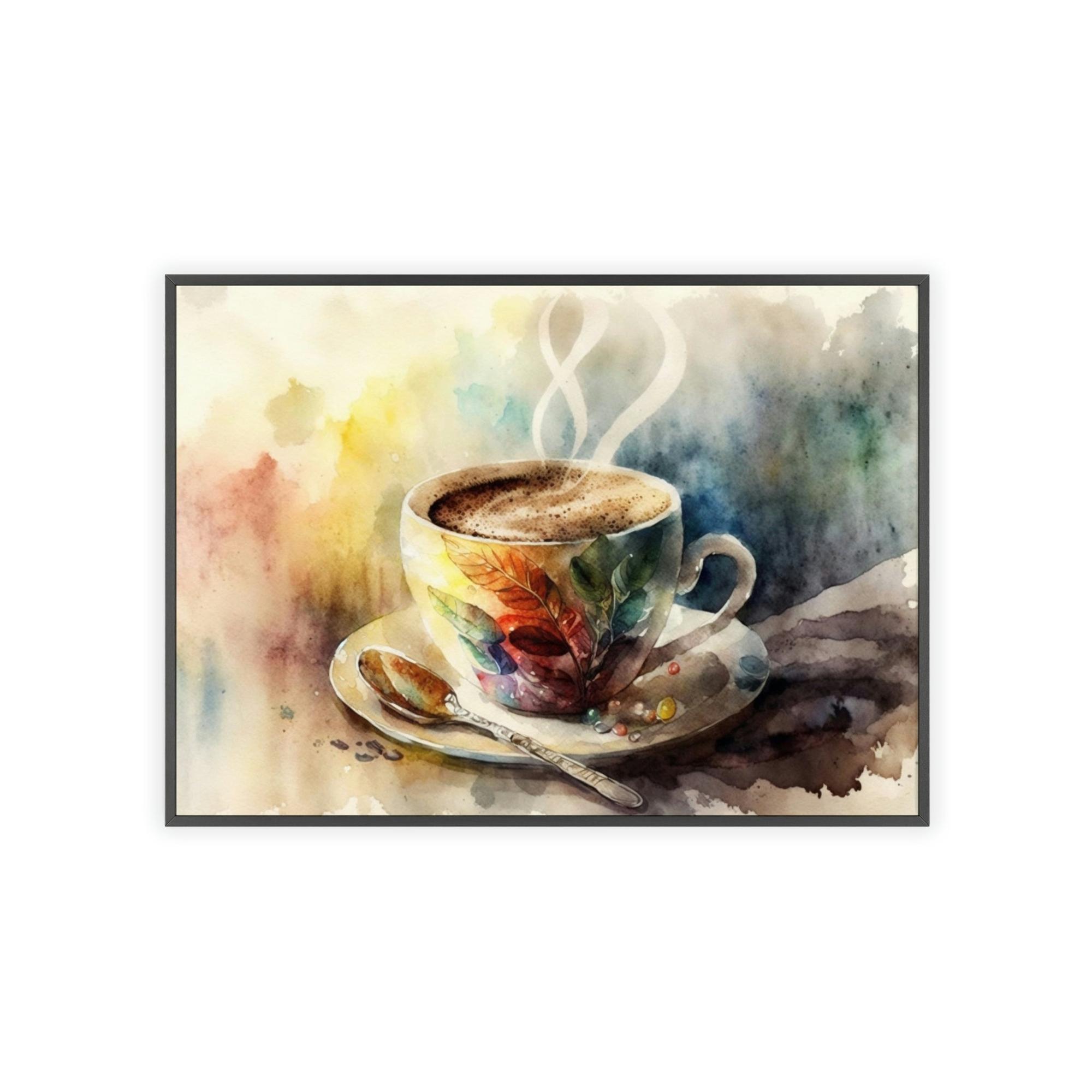Coffe Coffee Bliss: Artistic Depictions of Your Beloved Beverage on Canvas & Posters