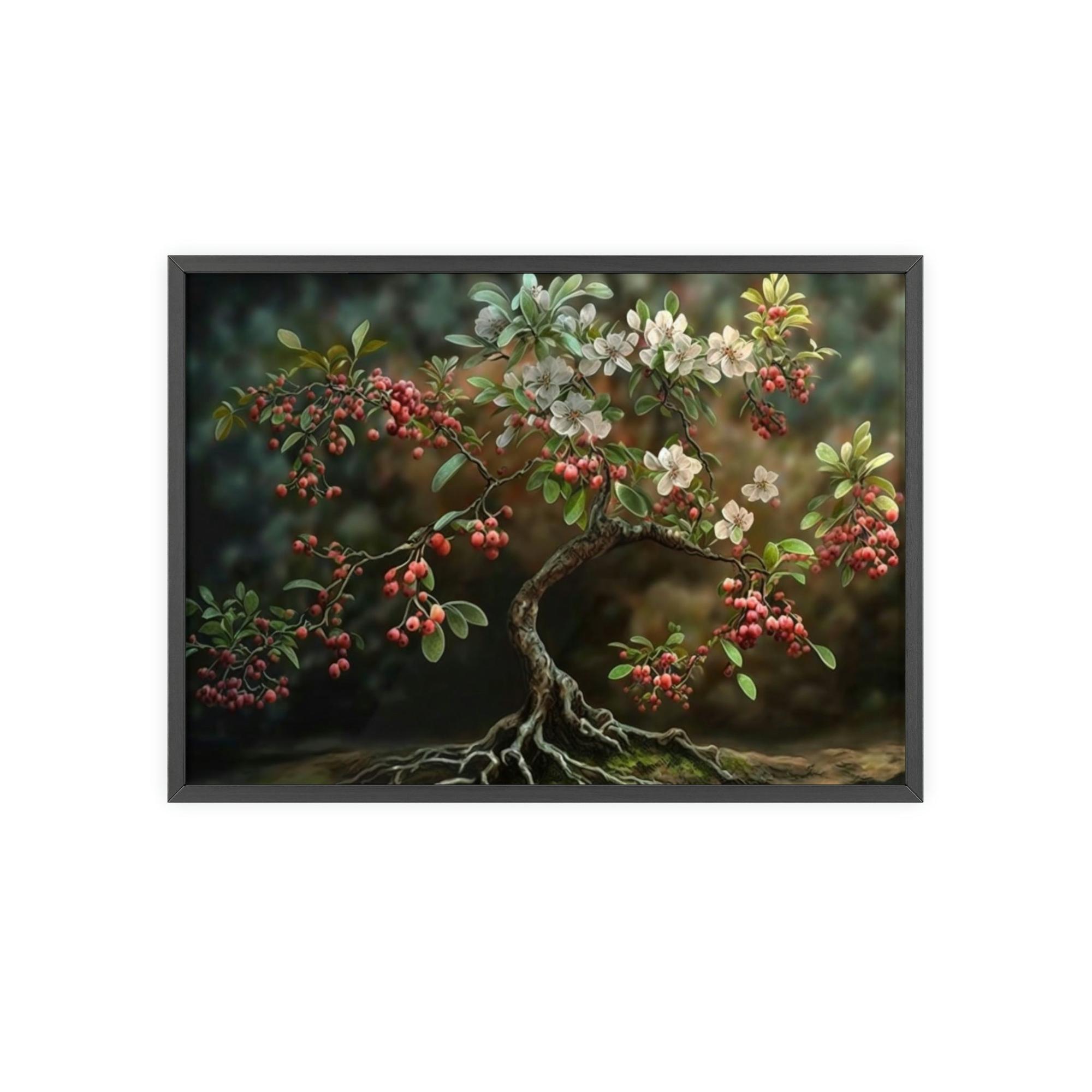 Cherry Trees The Allure of Cherry Blossoms: A Springtime Fantasy on Canvas & Poster