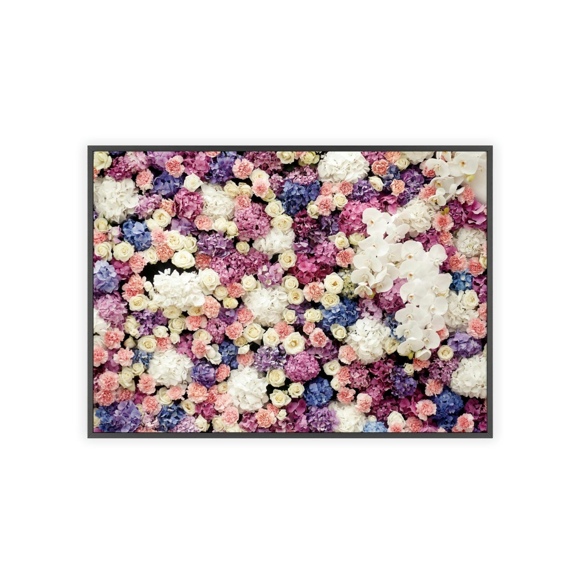 Flowers Blooming Beauty: Natural Canvas & Poster Print of Exquisite Flowers