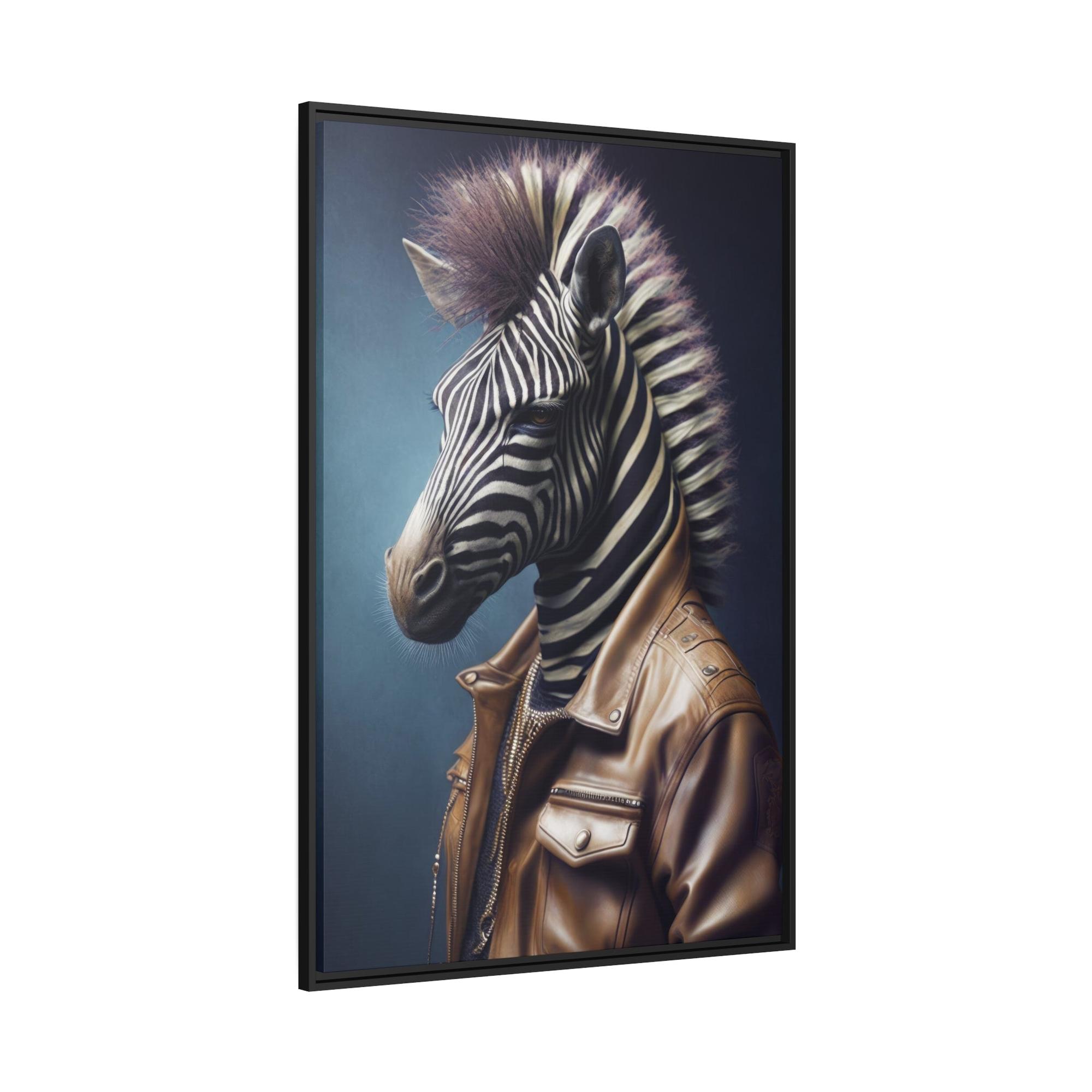 Zebras African Dreams: Wall Art Depicting the Grace and Strength of a Zebra