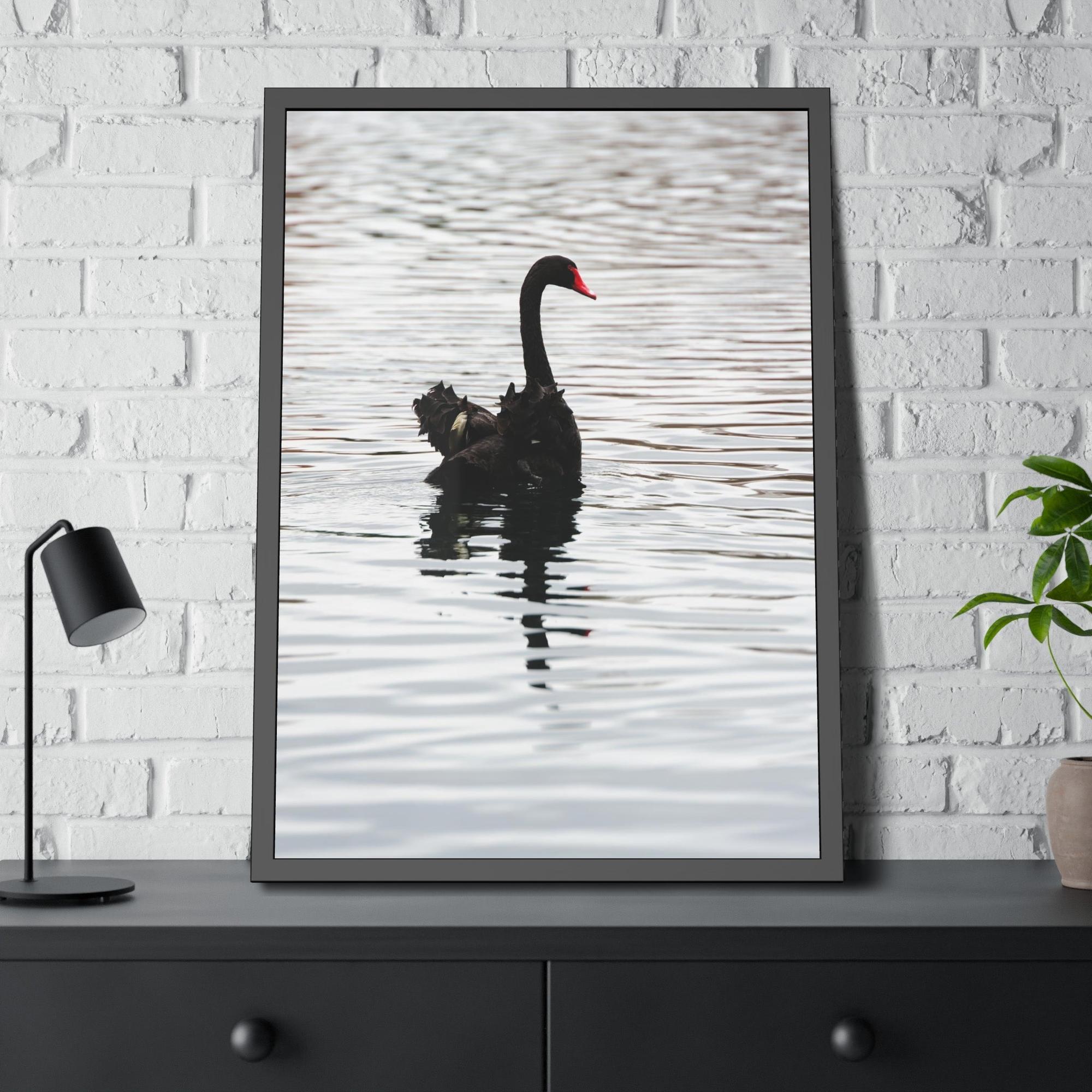 Swans Elegance and Serenity: Poster and Canvas Art Celebrating the Poise and Calmness of Swan