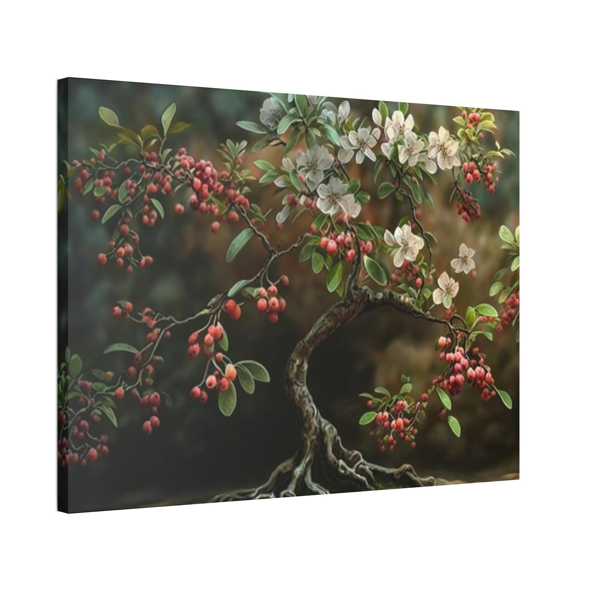 Cherry Trees The Allure of Cherry Blossoms: A Springtime Fantasy on Canvas & Poster