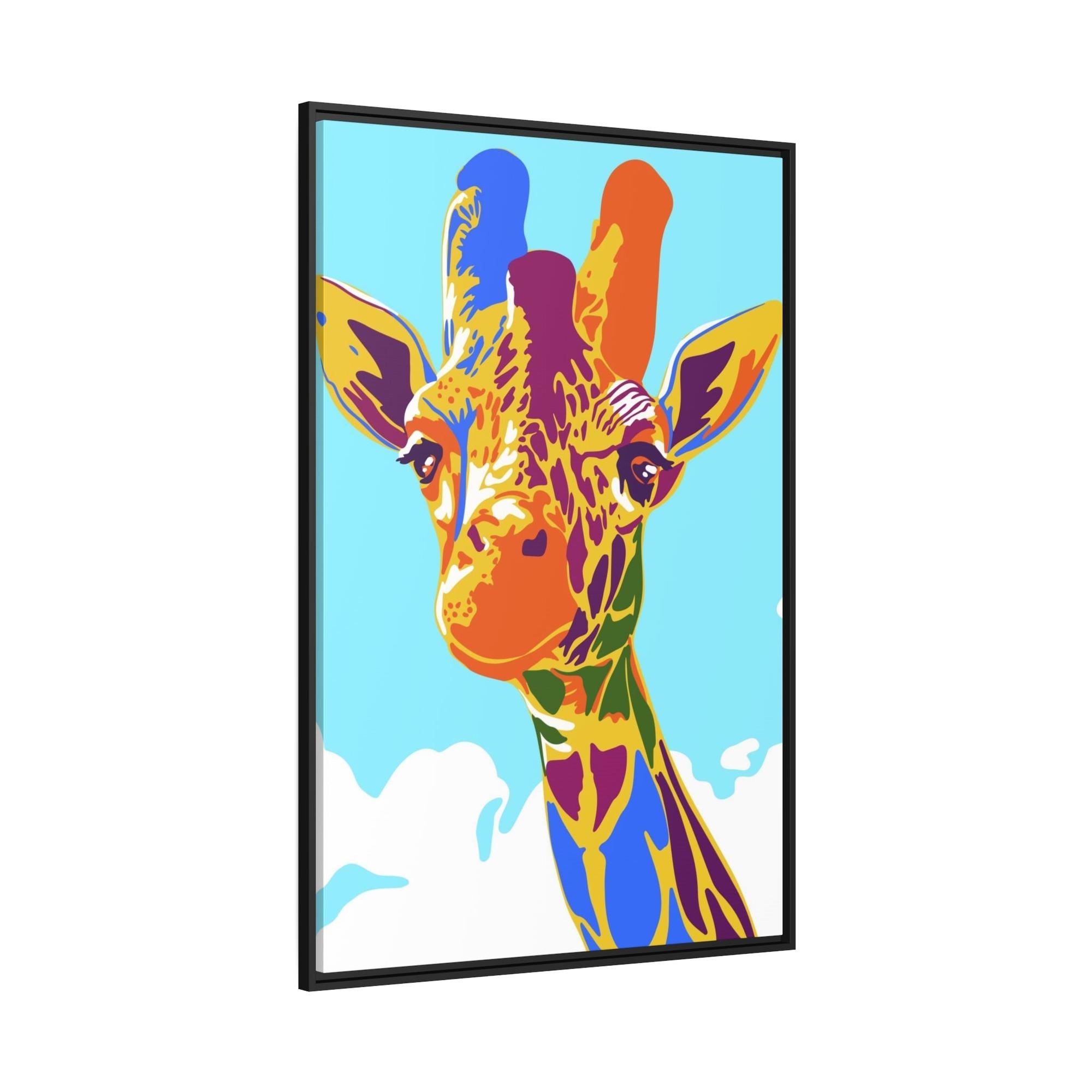 Giraffes Gentle Giant: Canvas & Poster Art of a Giraffe in All its Glory