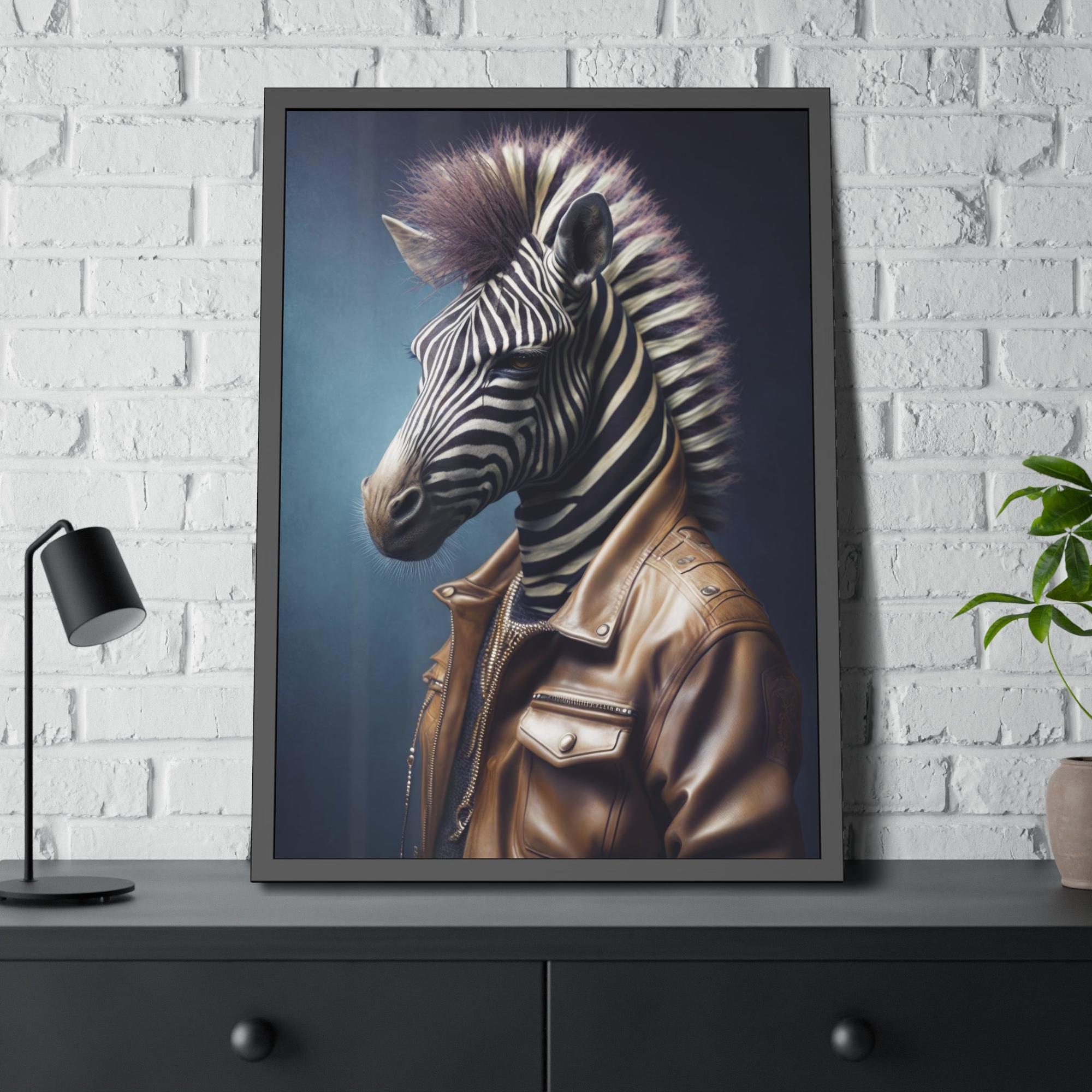 Zebras African Dreams: Wall Art Depicting the Grace and Strength of a Zebra
