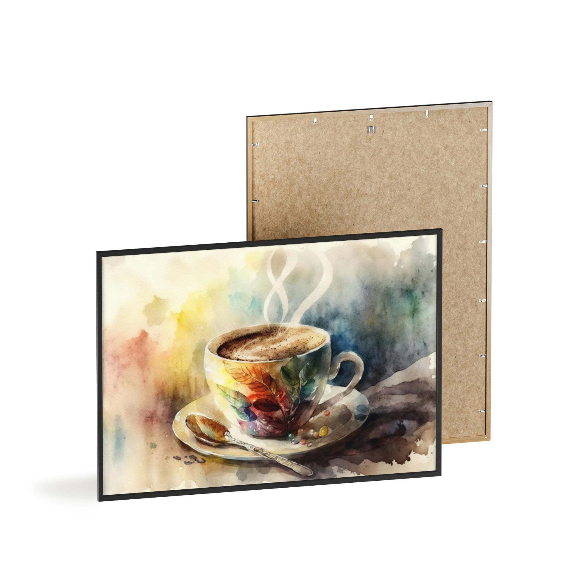 Coffe Coffee Bliss: Artistic Depictions of Your Beloved Beverage on Canvas & Posters
