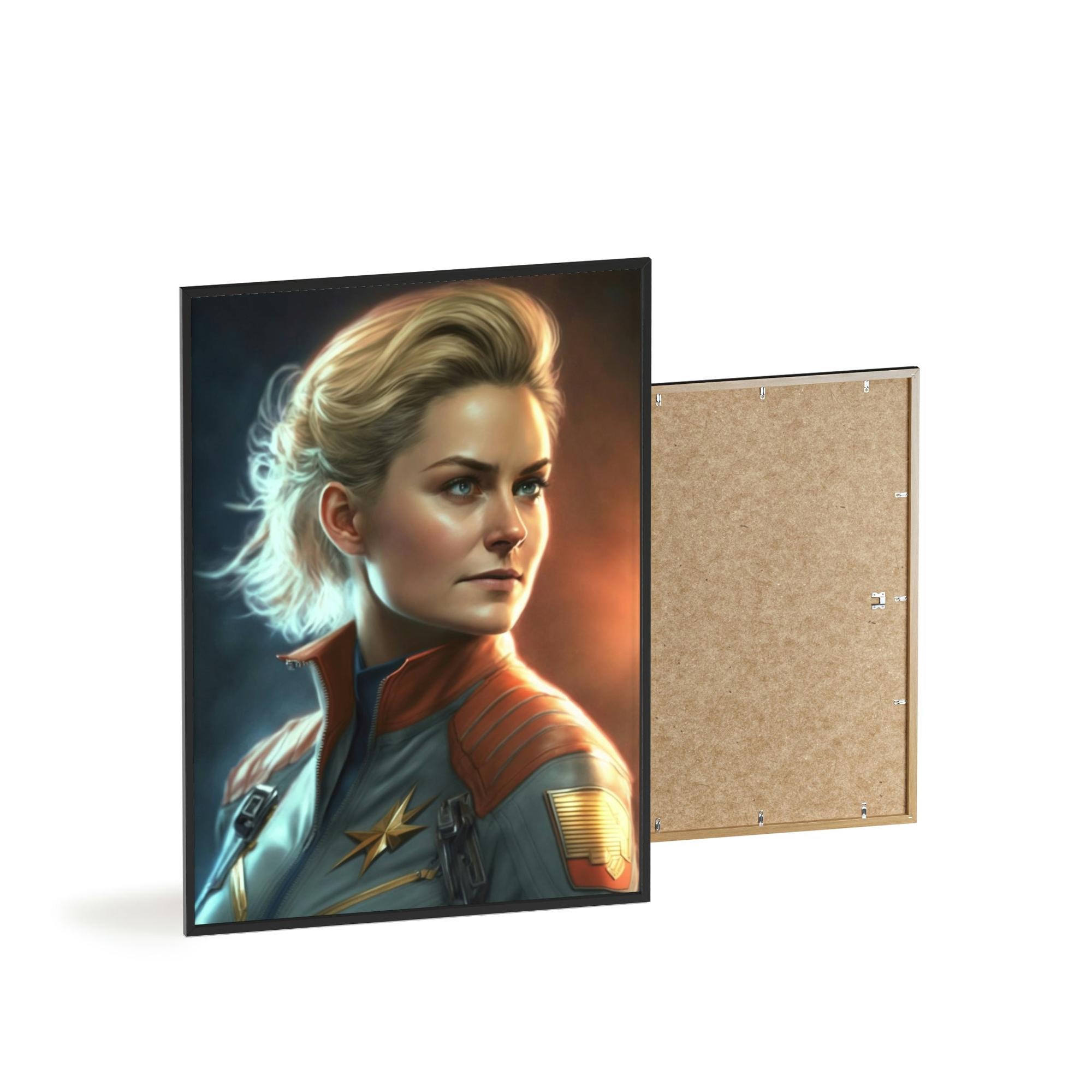 Captain Marvel Marvelous Might: Captain Marvel Wall Art, Framed Canvas, and Canvas Prints for Marvel Admirers