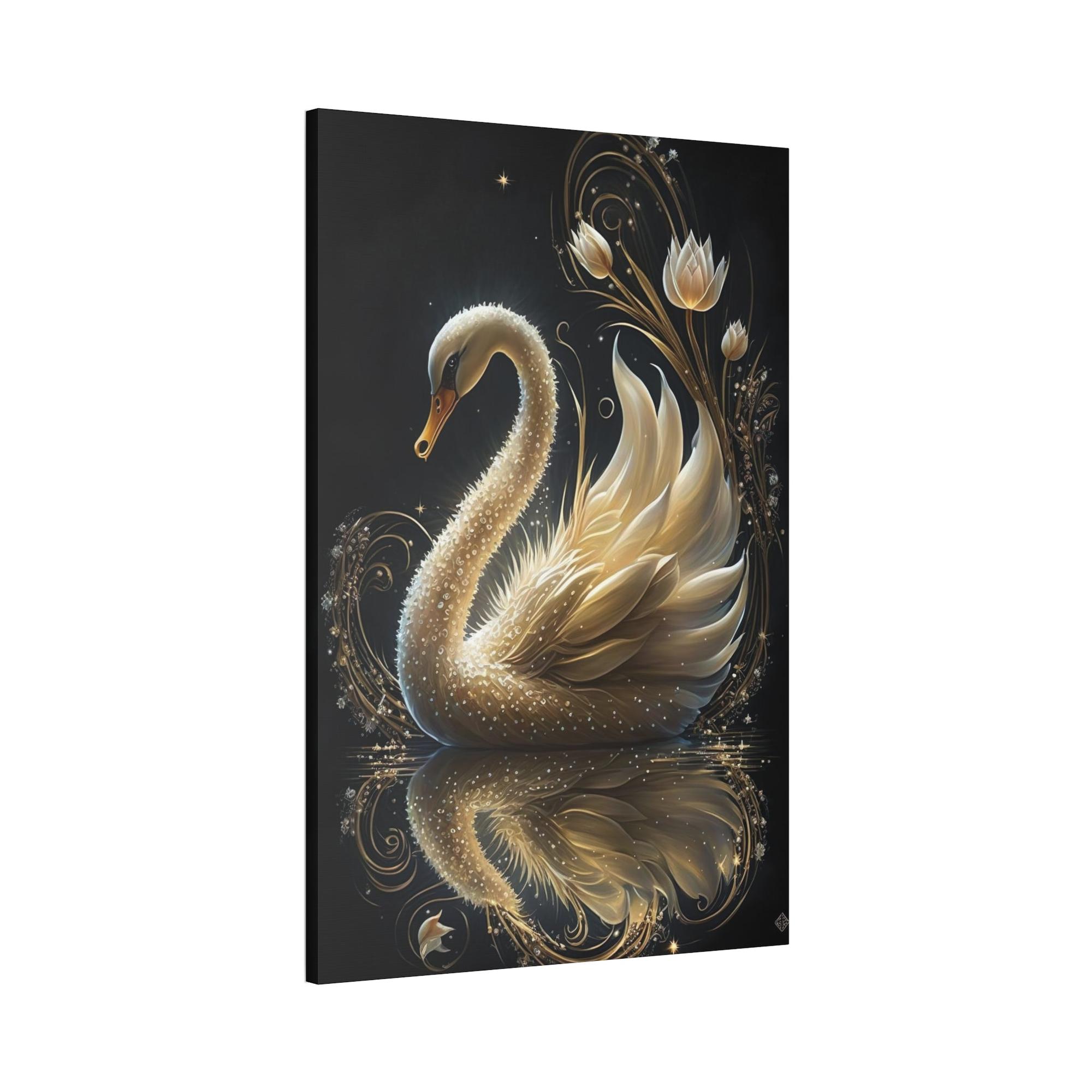 Swans The Majesty of Nature: Wall Art Celebrating the Beauty of Swan and Their Natural Environment