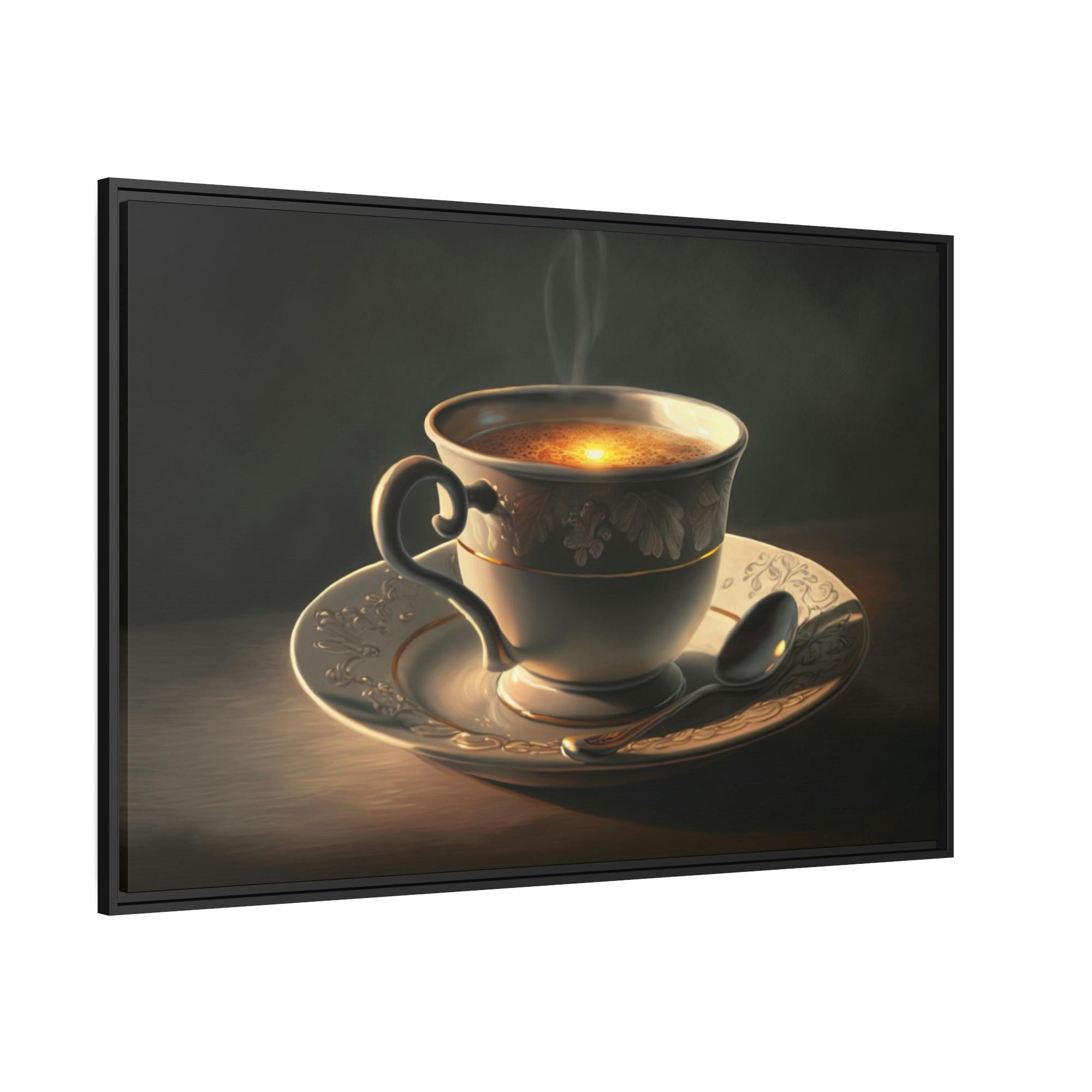 Coffe Coffee Delights: Artistic Depictions of Your Favorite Beverage on Canvas & Posters
