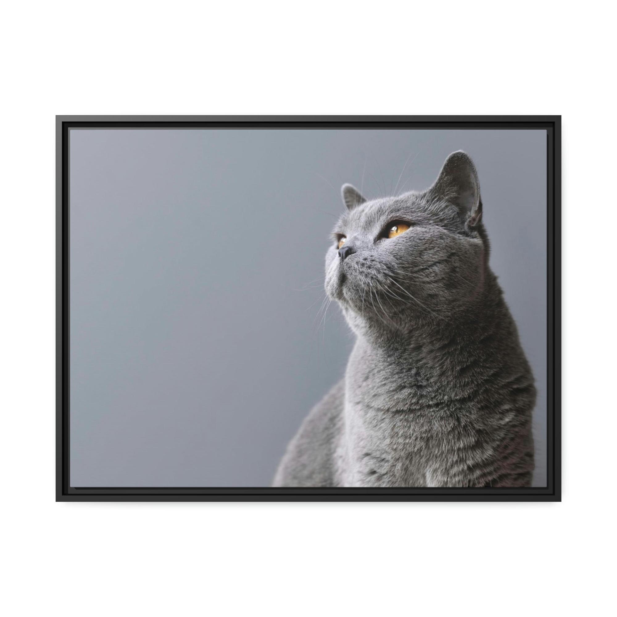 Cats Feline Finesse: Artistic Cat Depictions on Natural Canvas & Posters