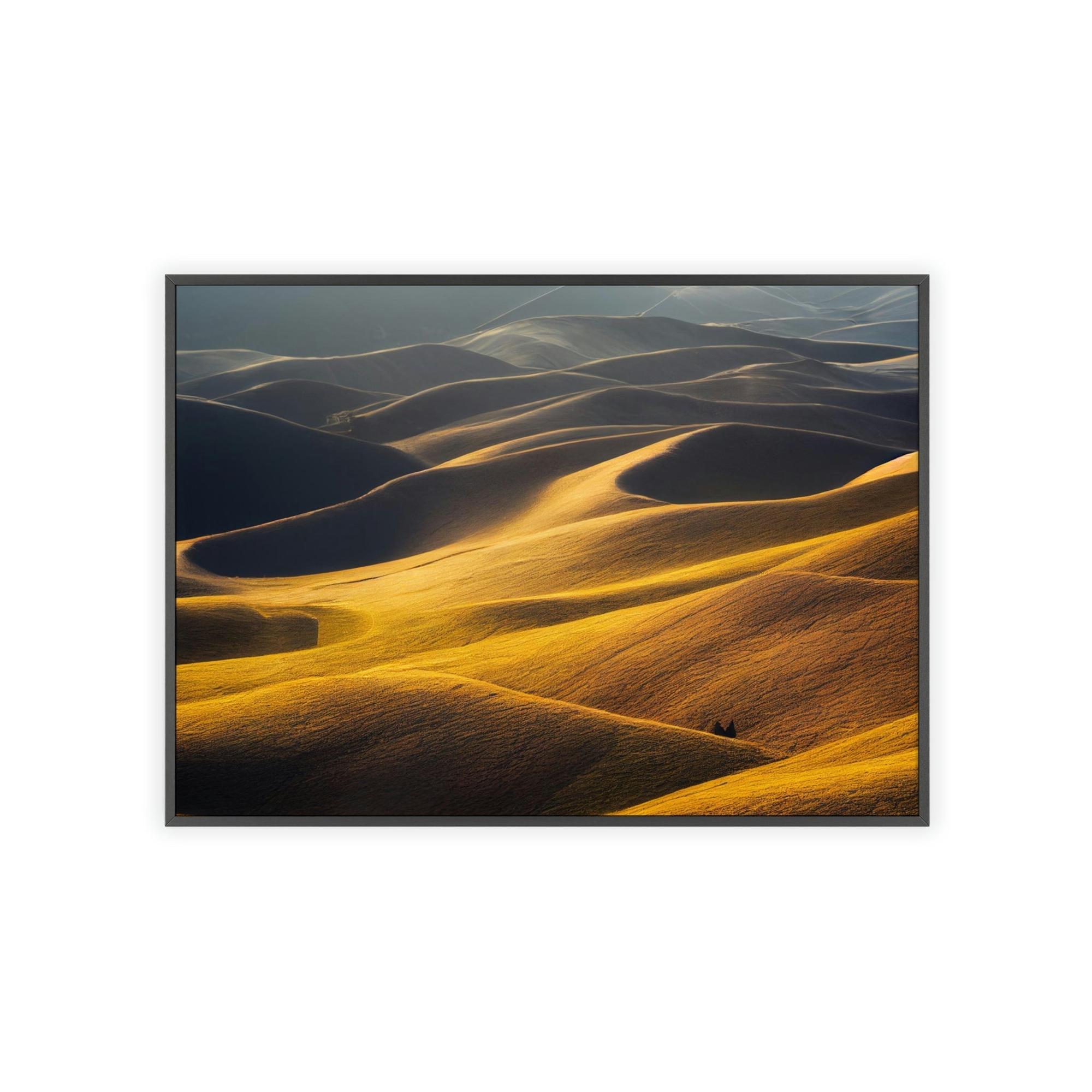 Desert Art in the Dunes: Canvas& Poster Print Featuring the Mystical Desert for Your Wall