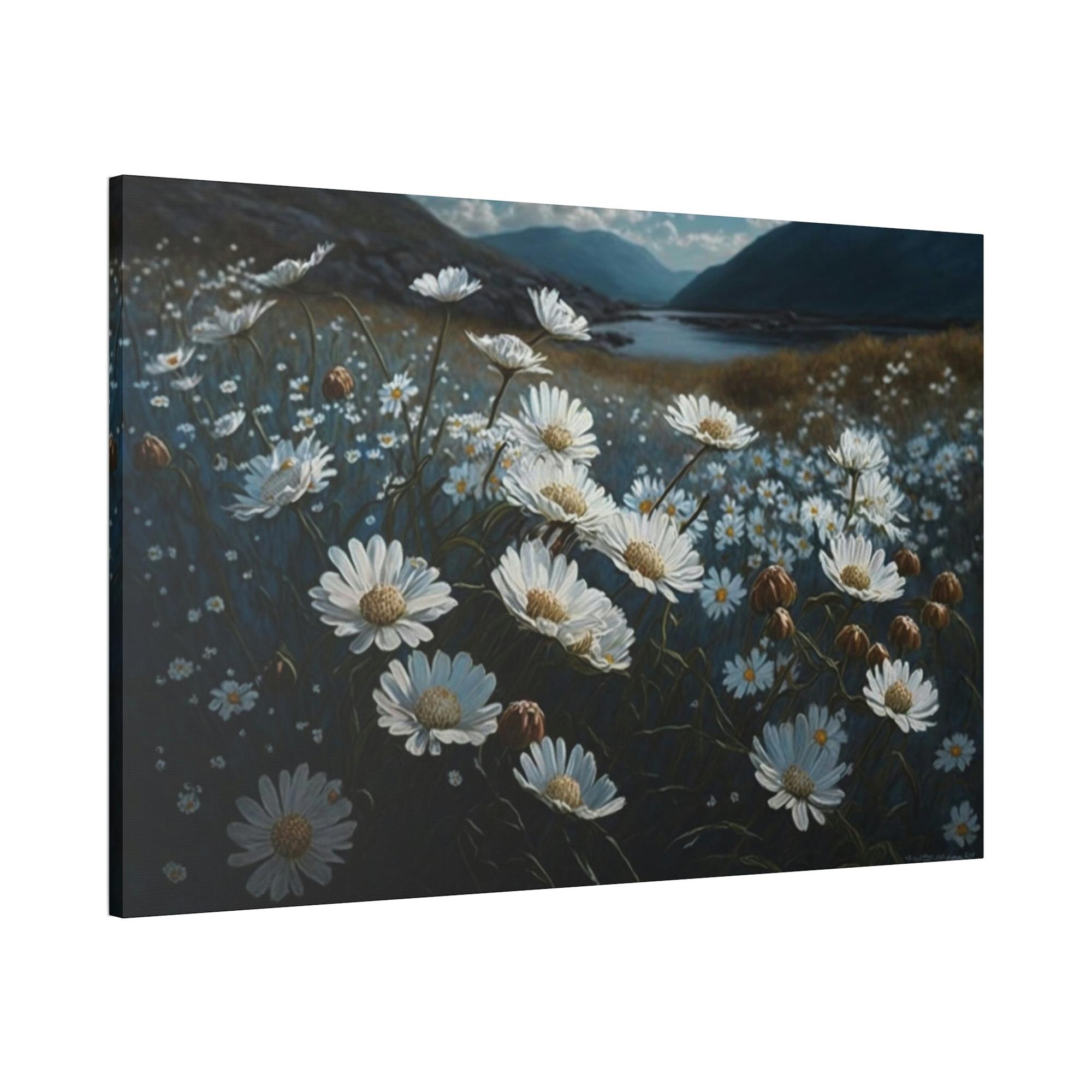 Daisies Radiant Daisies: Floral Artwork on Canvas & Posters for Home Decor