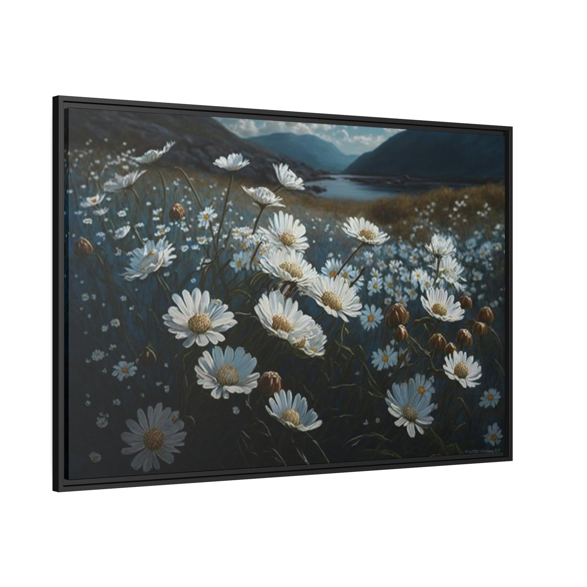 Daisies Radiant Daisies: Floral Artwork on Canvas & Posters for Home Decor