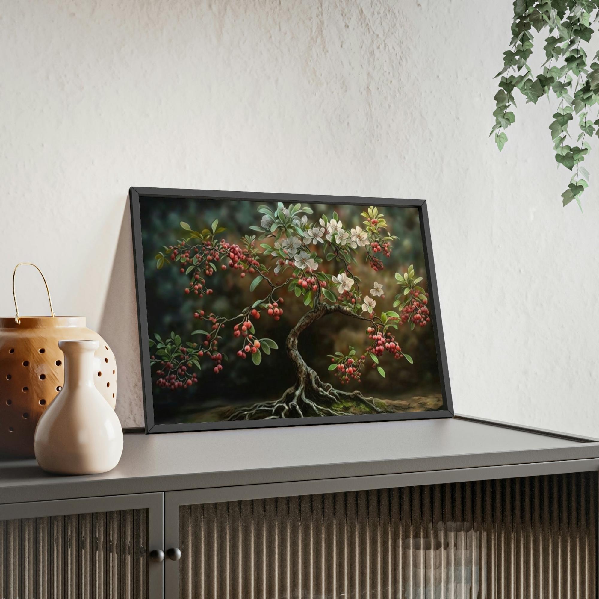 Cherry Trees The Allure of Cherry Blossoms: A Springtime Fantasy on Canvas & Poster