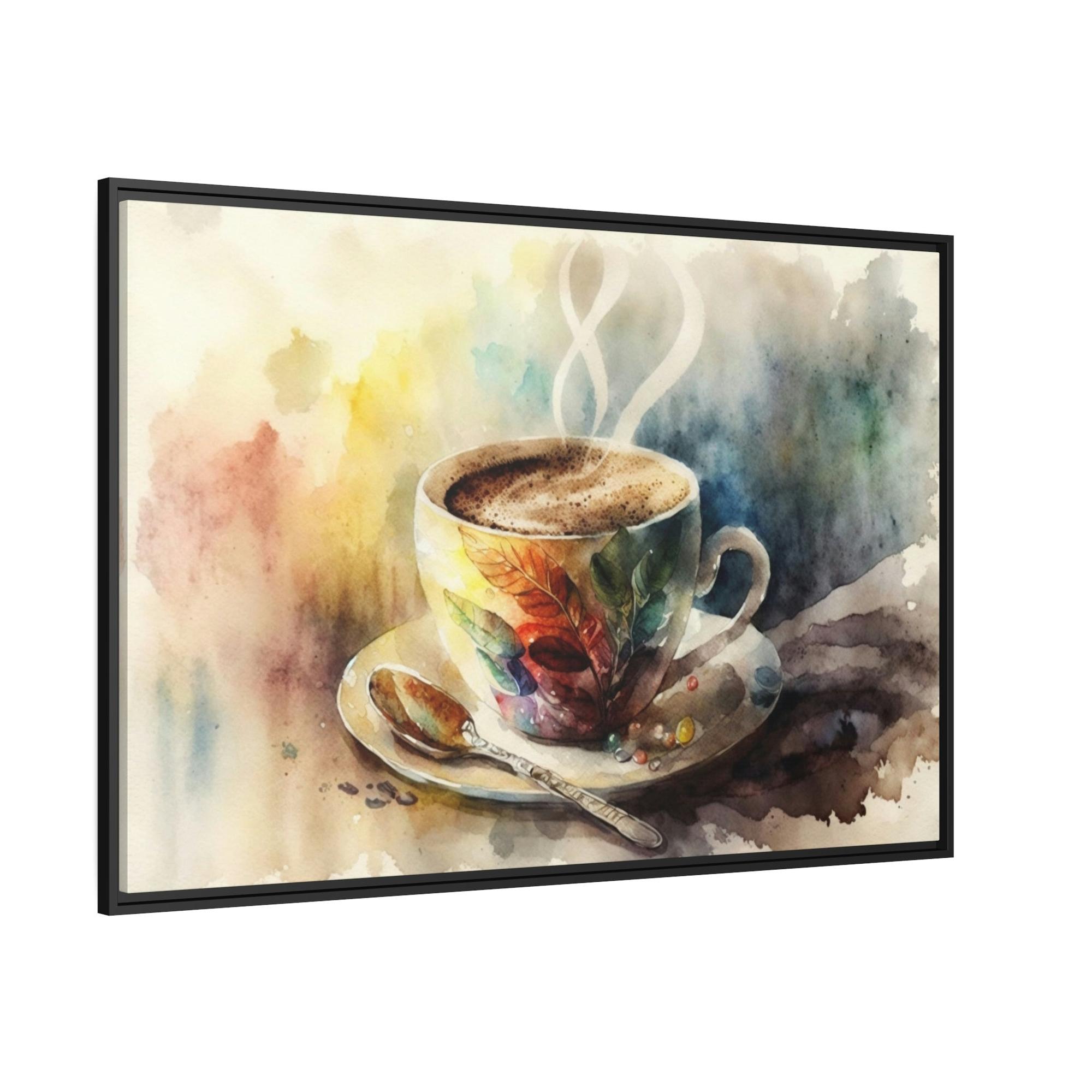 Coffe Coffee Bliss: Artistic Depictions of Your Beloved Beverage on Canvas & Posters