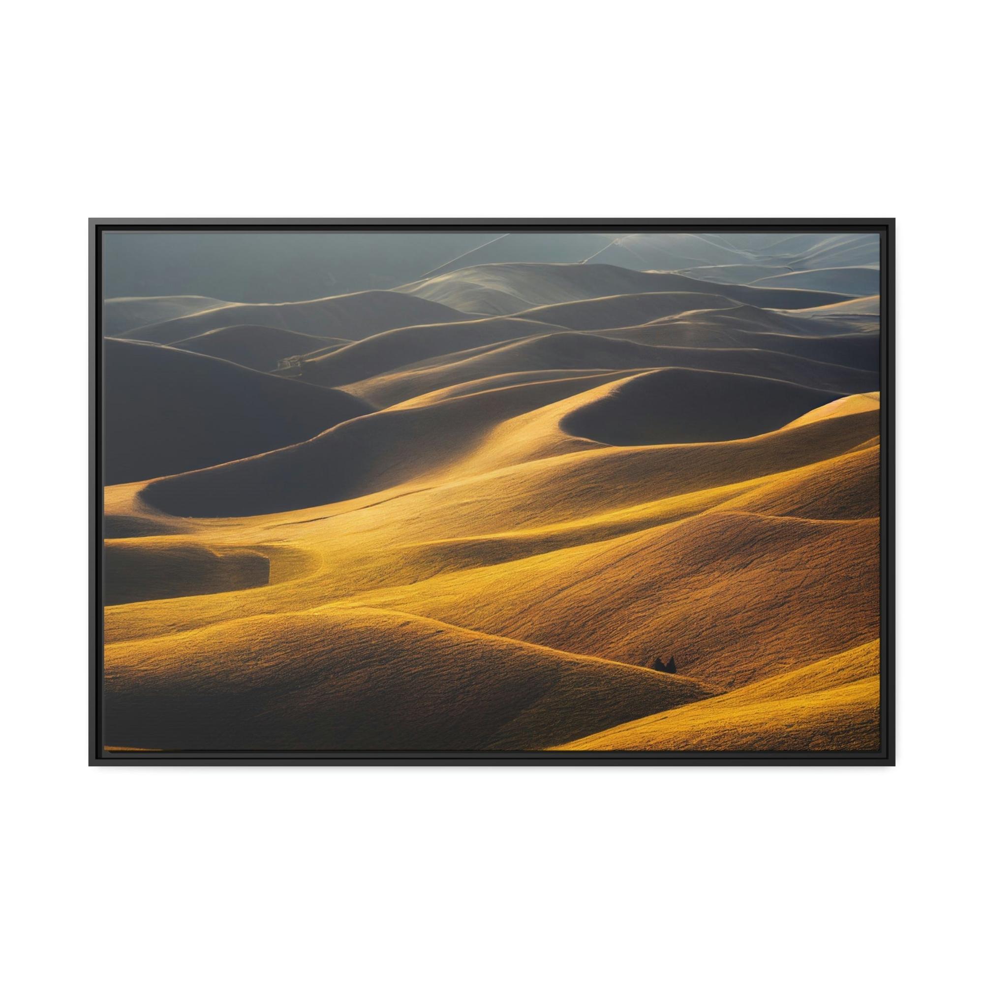 Desert Art in the Dunes: Canvas& Poster Print Featuring the Mystical Desert for Your Wall