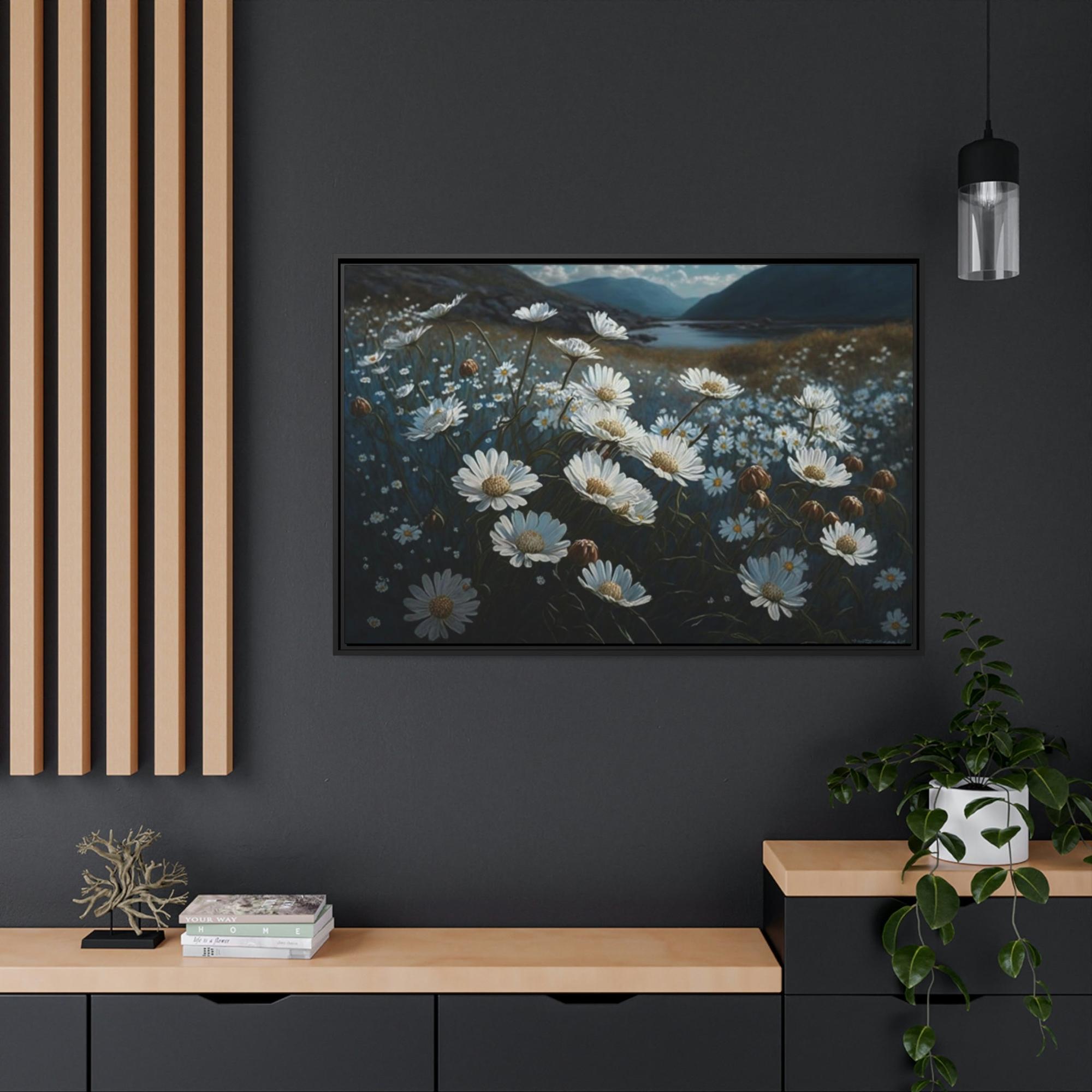 Daisies Radiant Daisies: Floral Artwork on Canvas & Posters for Home Decor