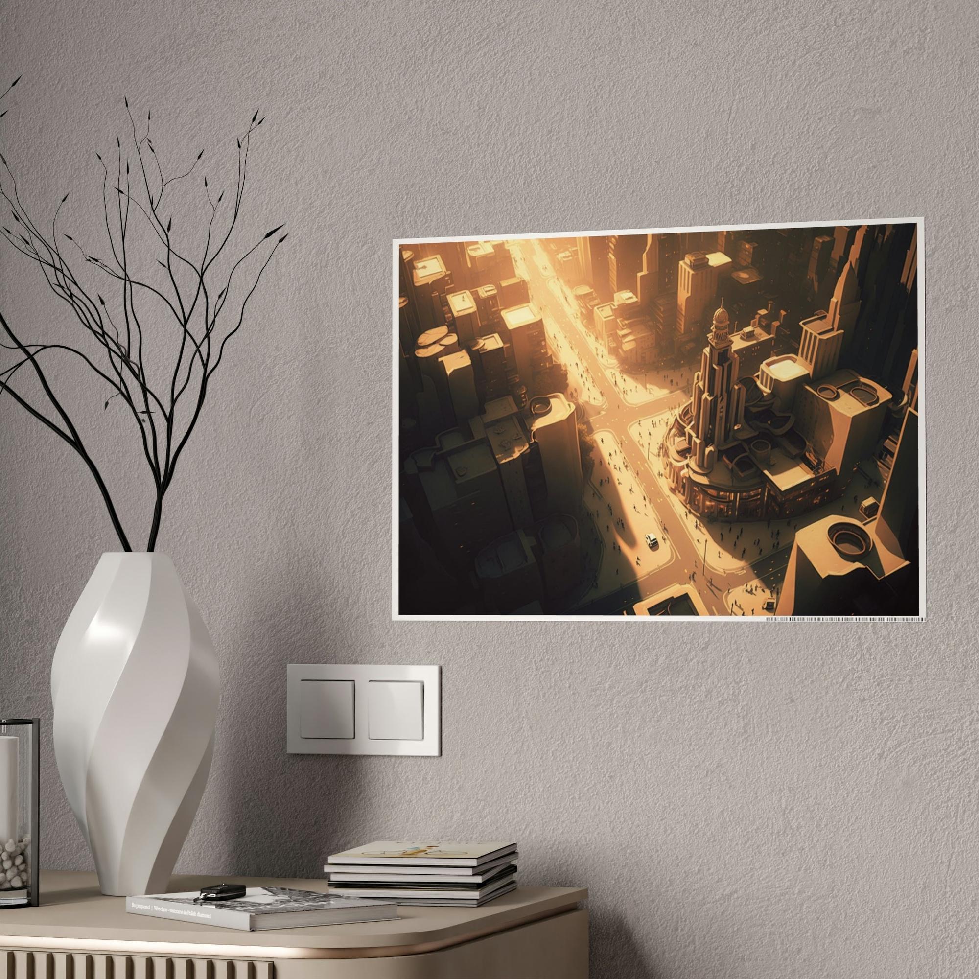 Cities Framed in the City: Stunning Cityscape Art on Framed Canvas & Poster
