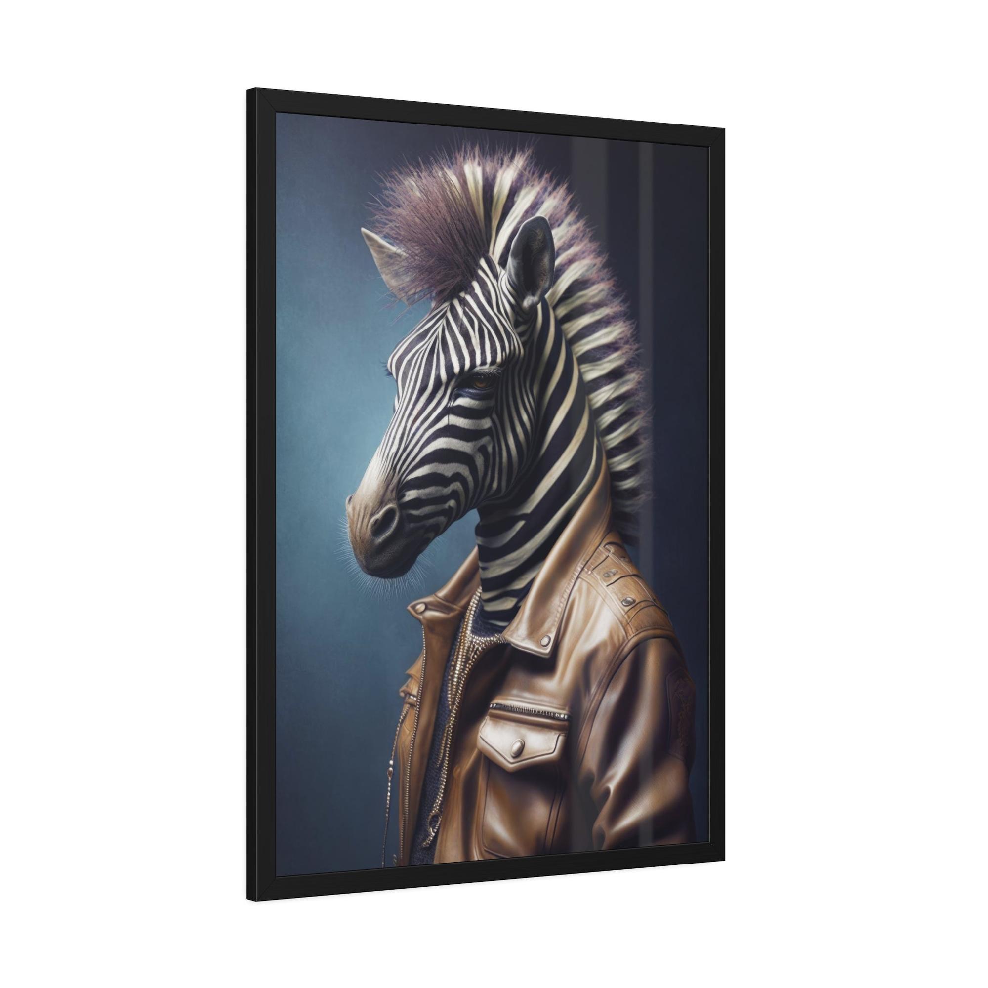 Zebras African Dreams: Wall Art Depicting the Grace and Strength of a Zebra