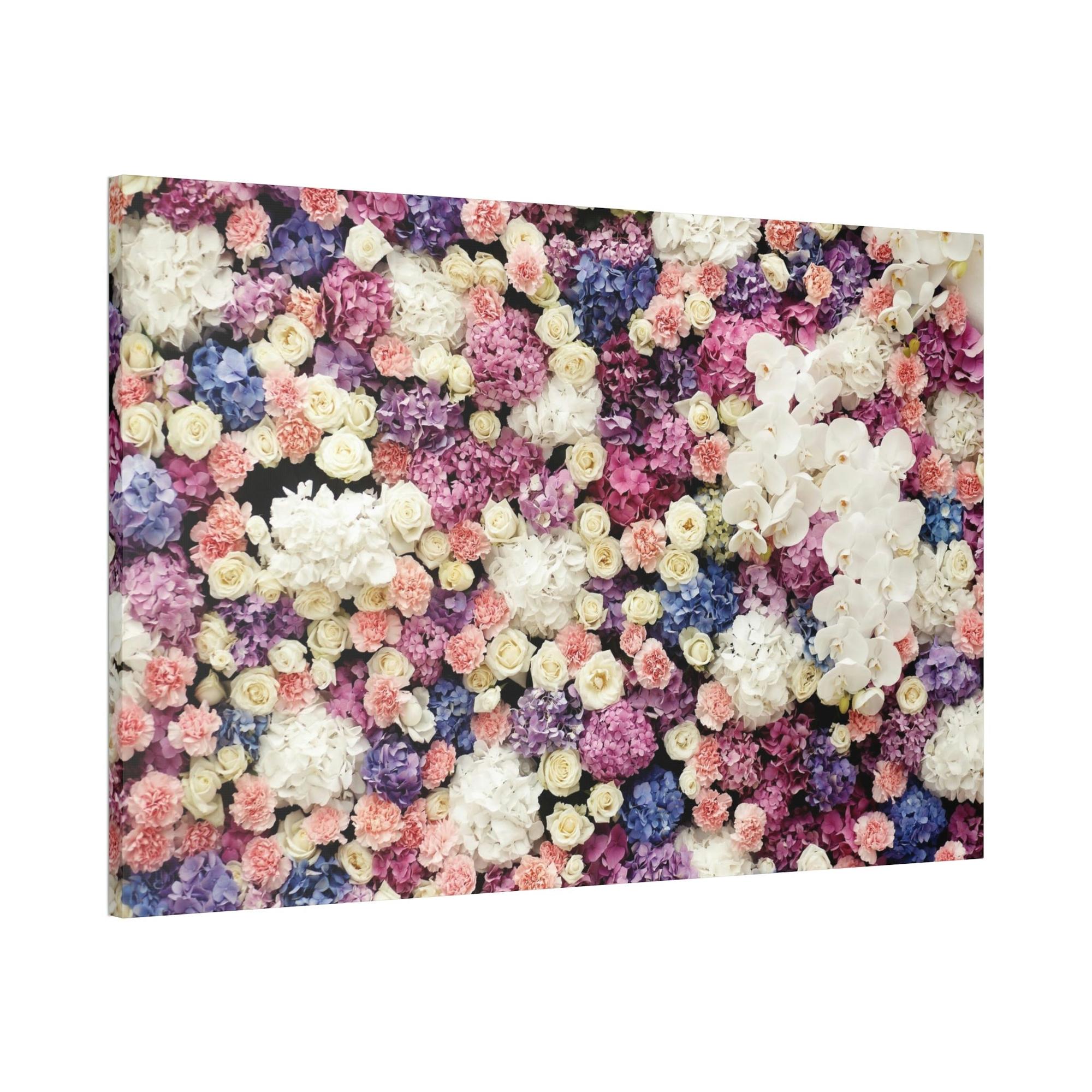 Flowers Blooming Beauty: Natural Canvas & Poster Print of Exquisite Flowers