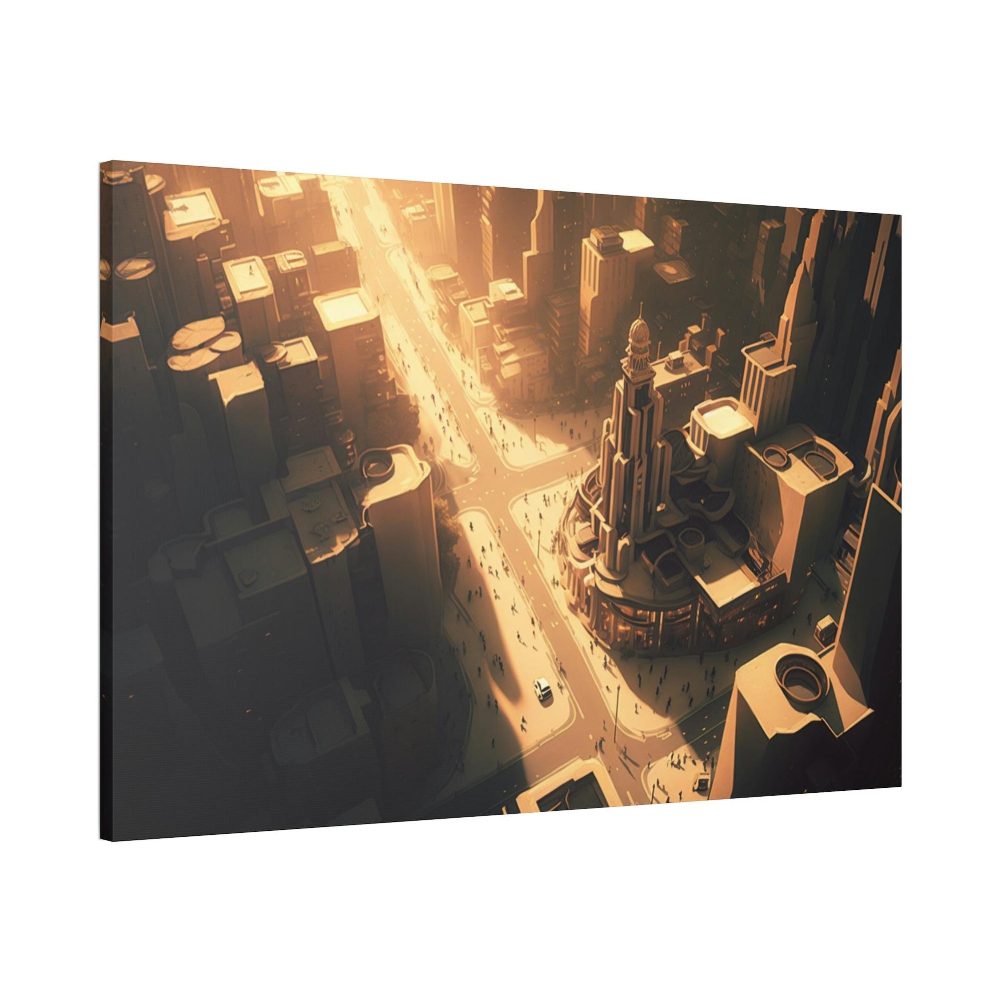 Cities Framed in the City: Stunning Cityscape Art on Framed Canvas & Poster