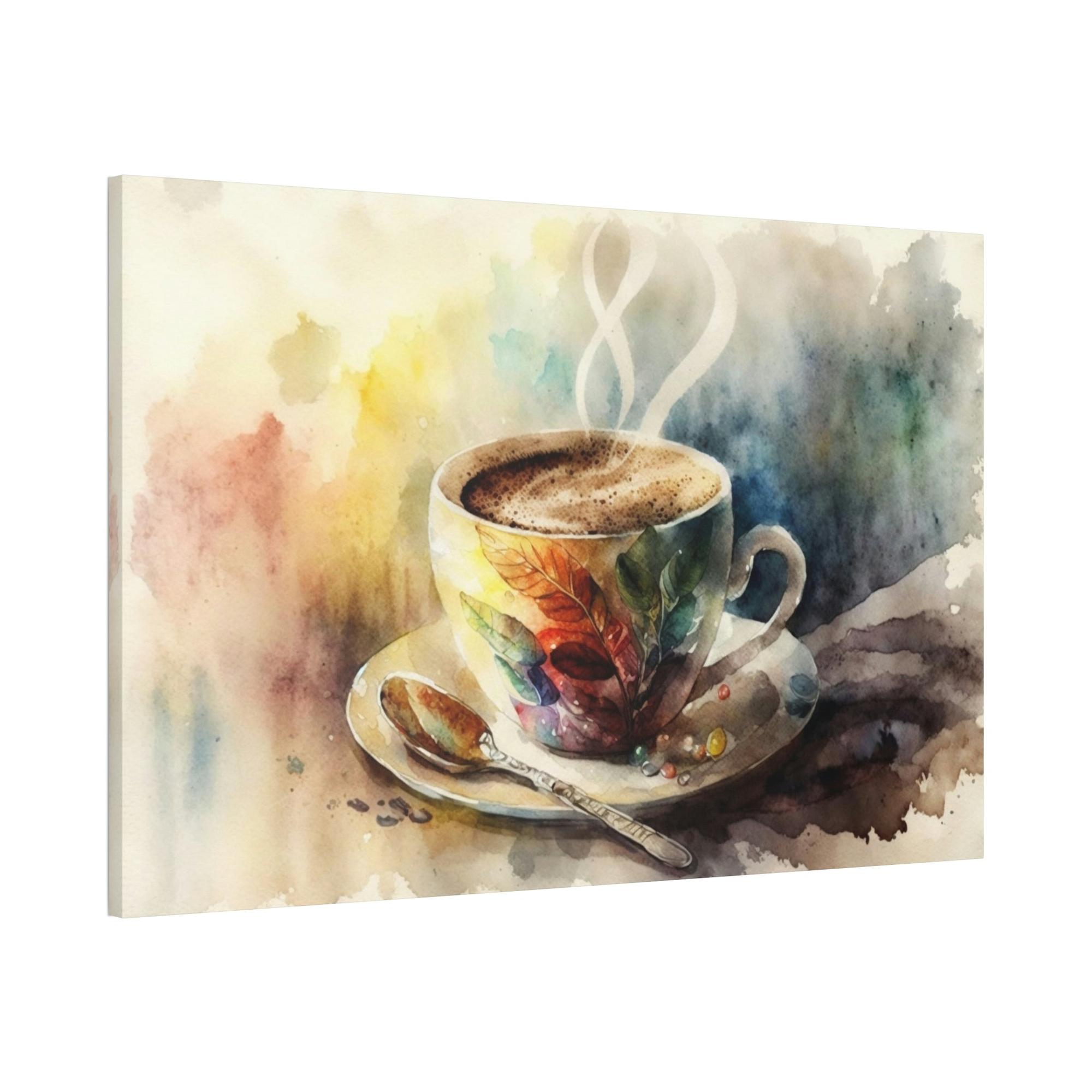 Coffe Coffee Bliss: Artistic Depictions of Your Beloved Beverage on Canvas & Posters