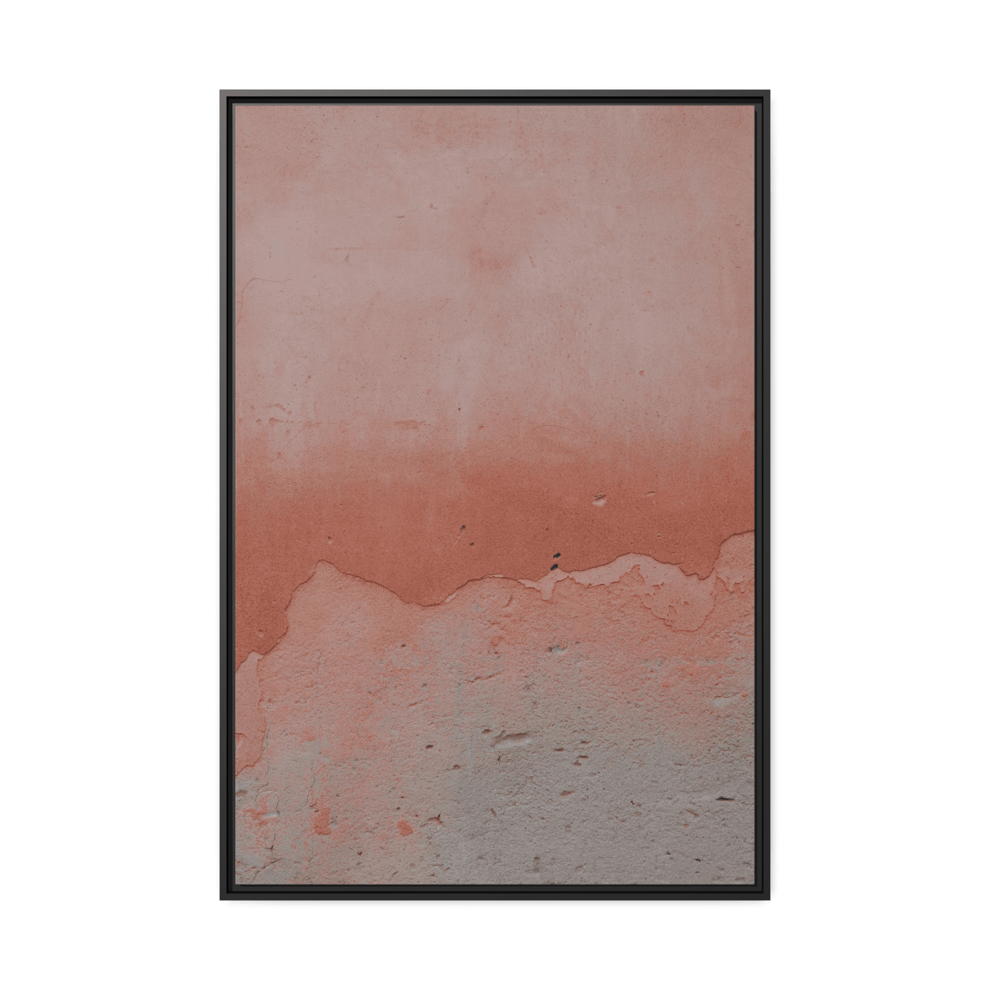 undefined Naturalistic Abstract Minimalist: Framed Canvas Print for Soothing Art