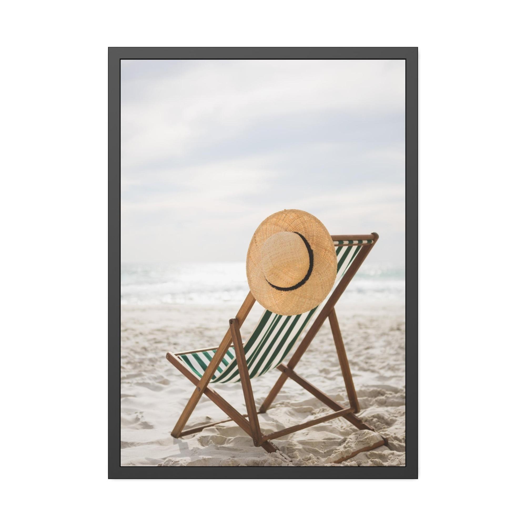 Relax Unwind and Destress: Framed Poster for a Relaxing Retreat