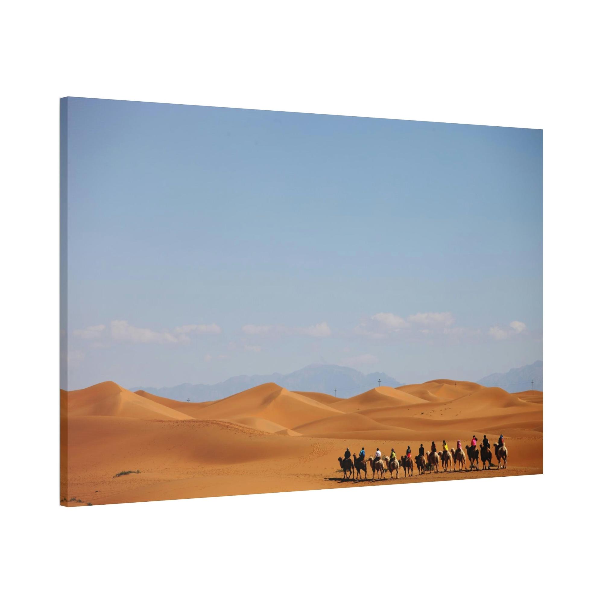 Desert Sands of Time: A Breathtaking Desert Print on Canvas & Poster for Your Art Collection