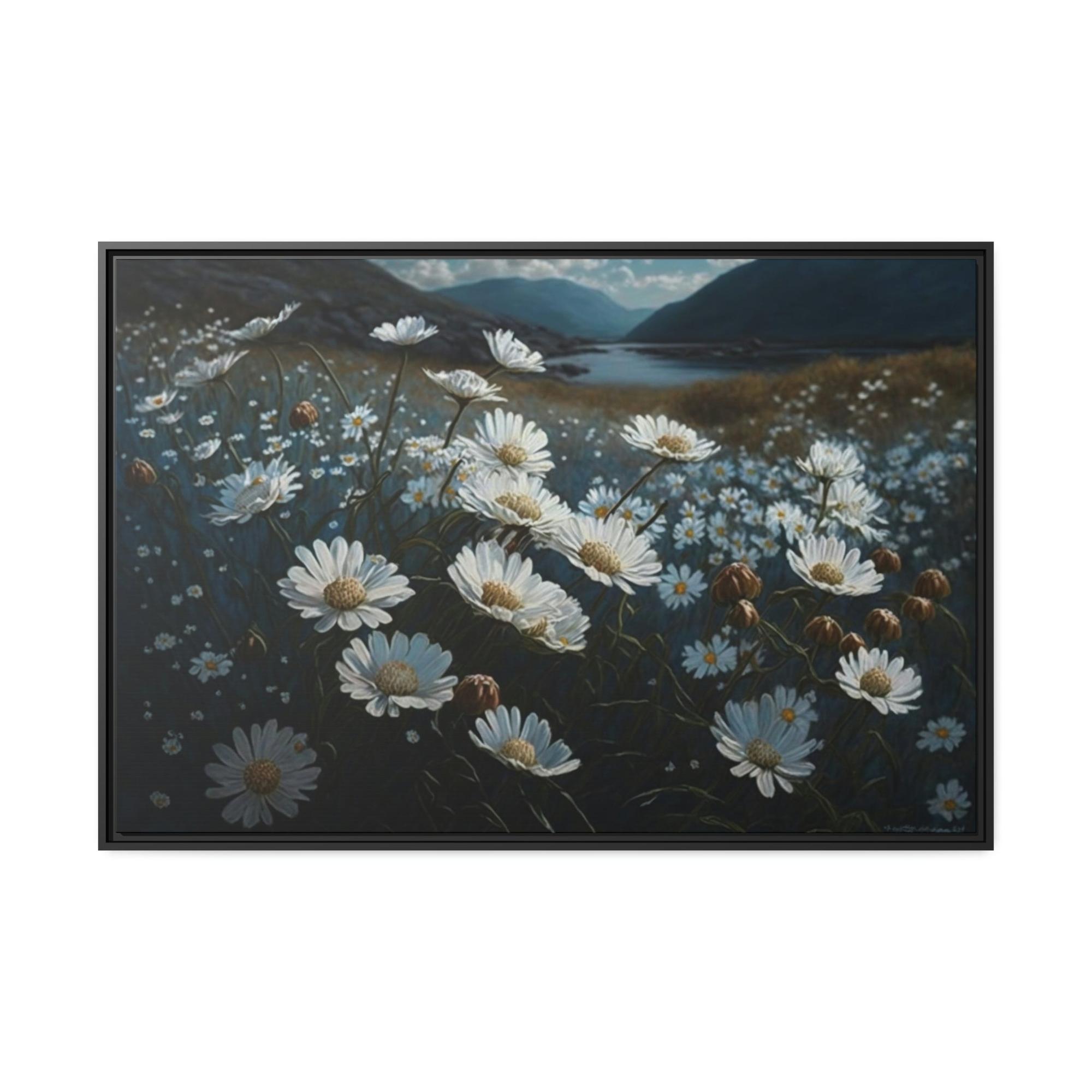 Daisies Radiant Daisies: Floral Artwork on Canvas & Posters for Home Decor