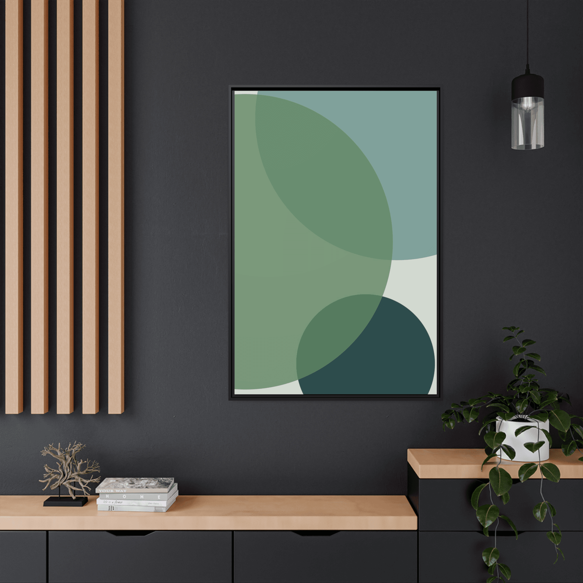 Abstract Minimalist Serene Simplicity: Art Prints on Canvas for a Peaceful Home Decor