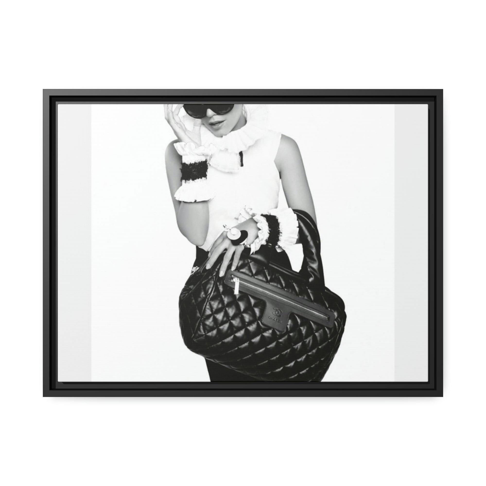 Chanel Fashion Forward: Chanel-Inspired Framed Poster Art