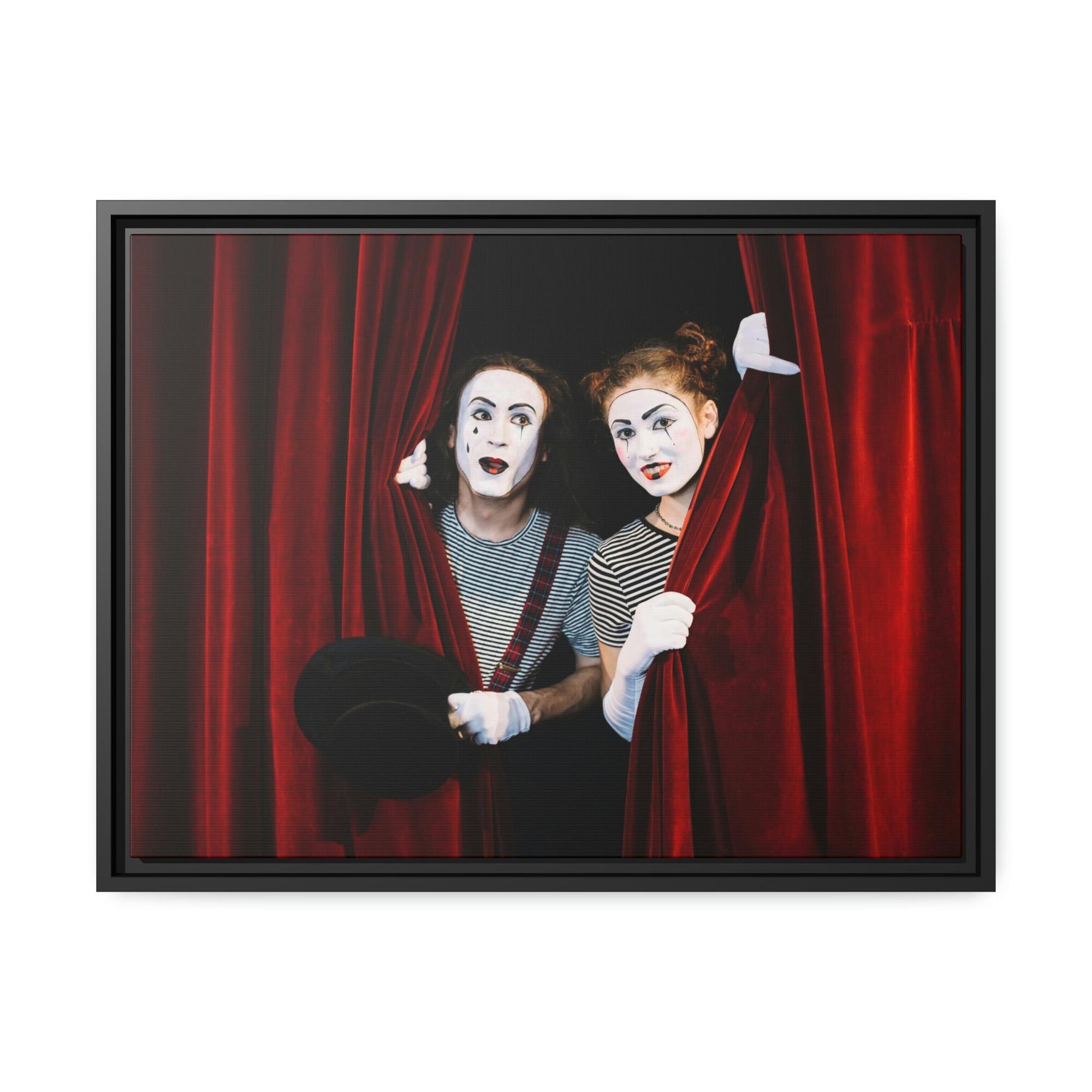 Comedians The Comedy Masters: Natural Canvas Wall Art for Humorous Spaces