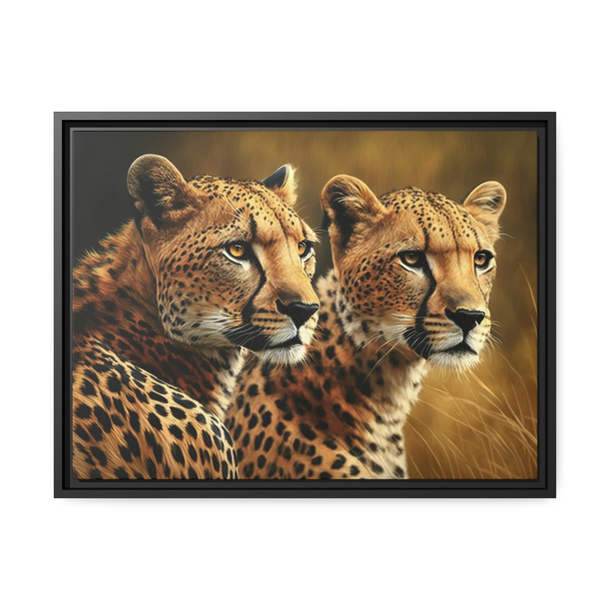 undefined Graceful Predators: Cheetahs on Stunning Wall Art