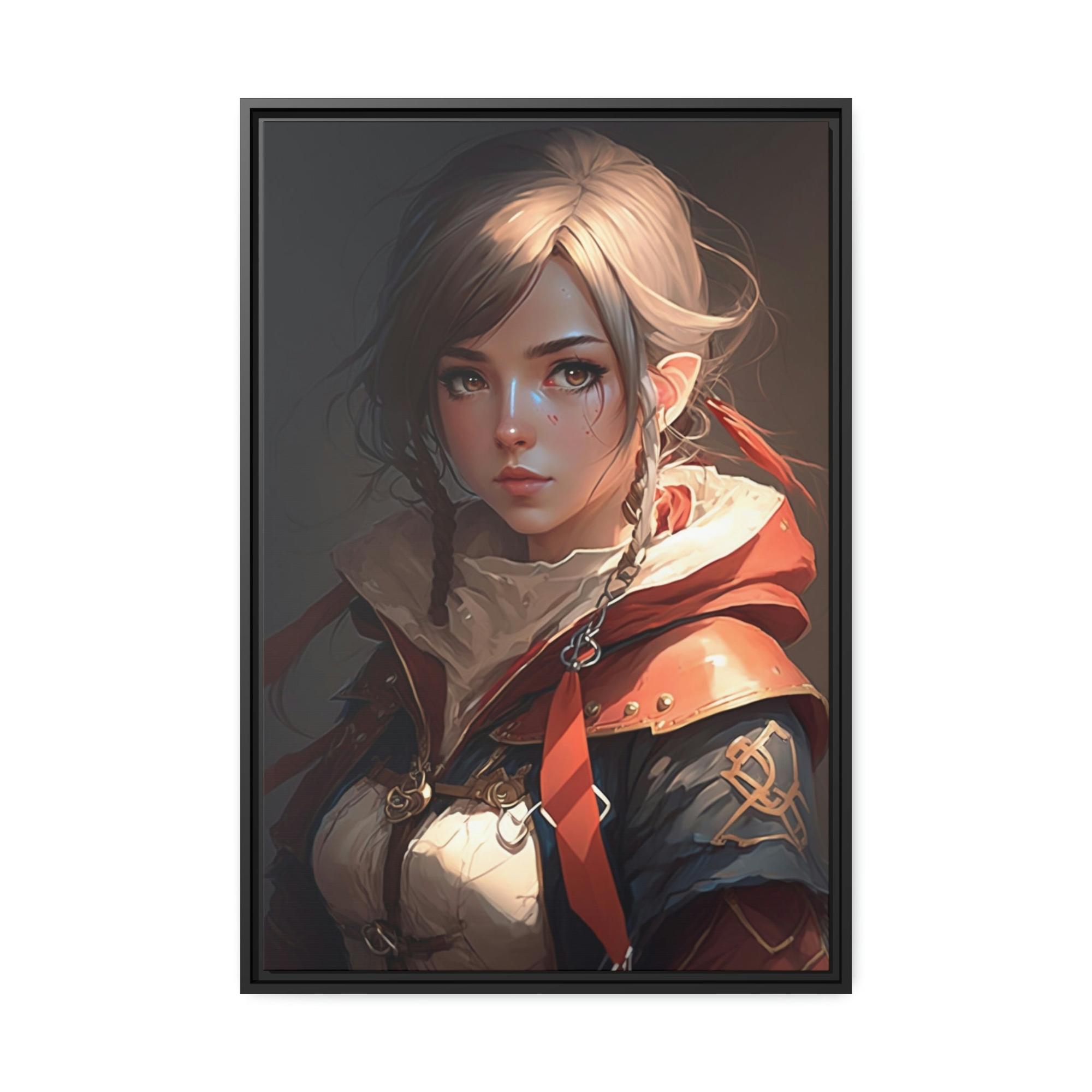 Anime Anime Dreams: Canvas Art with Fantasy Characters in a Dreamlike World