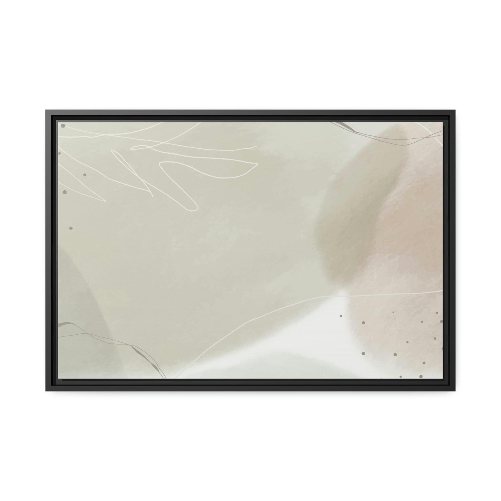 undefined Boho Blissful Abode: A Framed Canvas Painting that Adds a Boho Touch to your Home