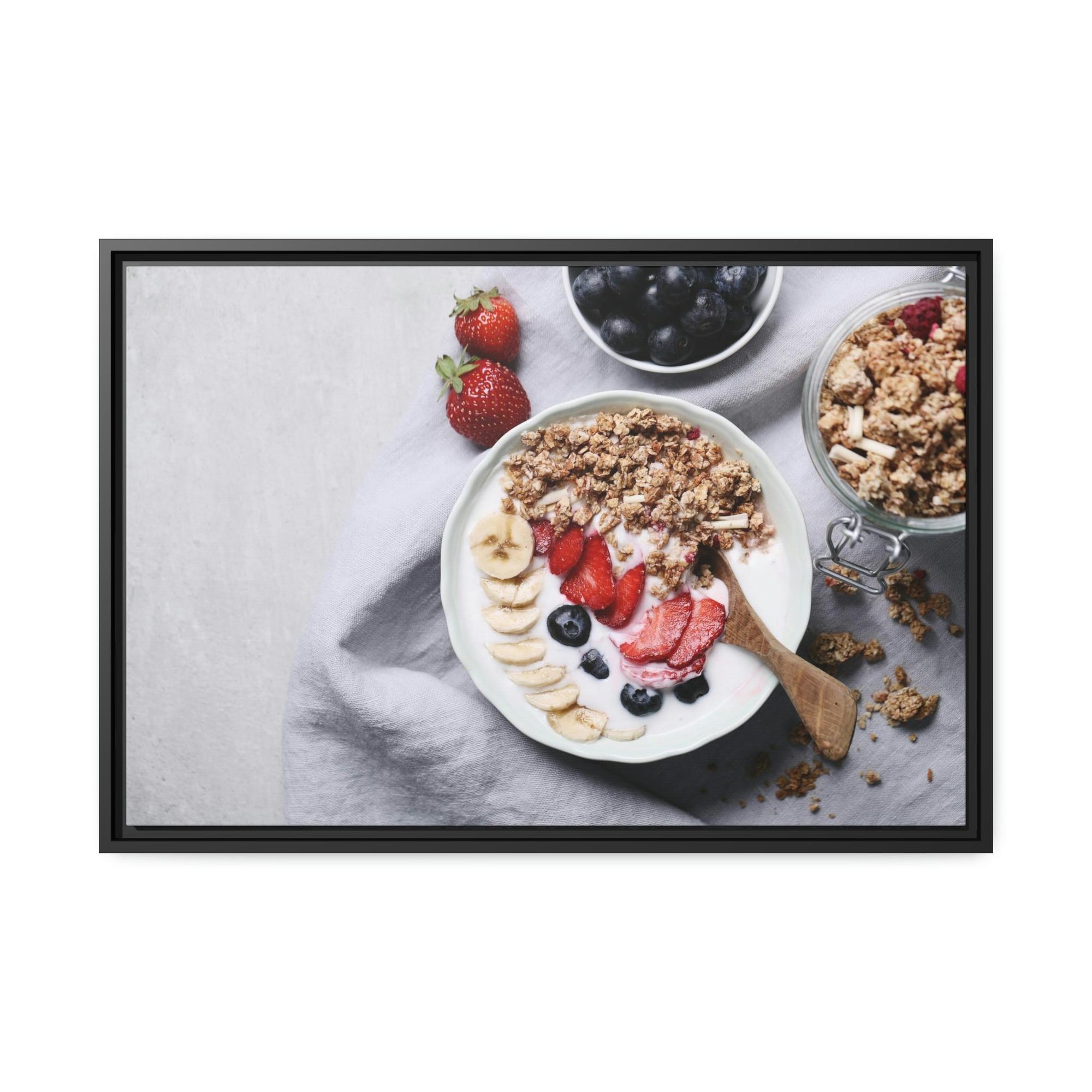 undefined Delicious Morning: Canvas Print of a Sumptuous Breakfast Spread