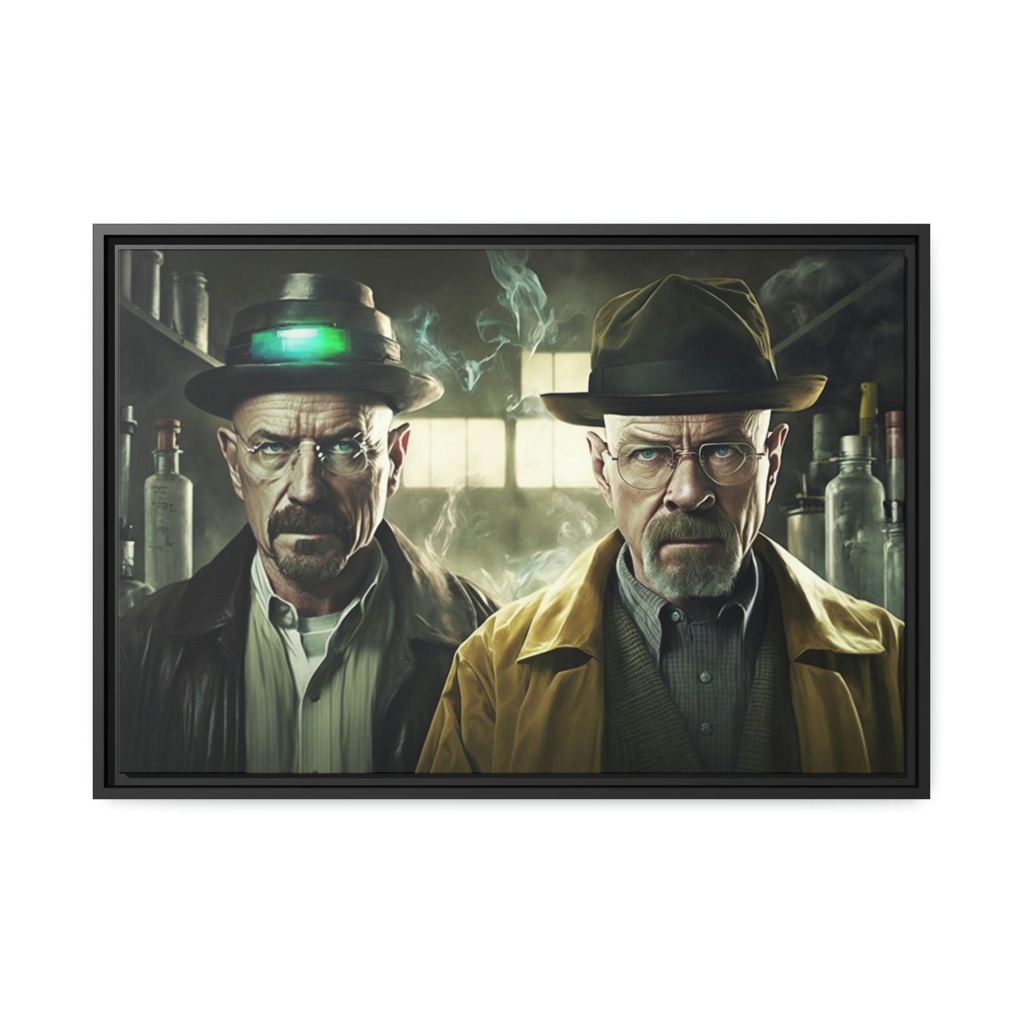 undefined Heisenberg's Legacy: Iconic Breaking Bad Artwork on Canvas