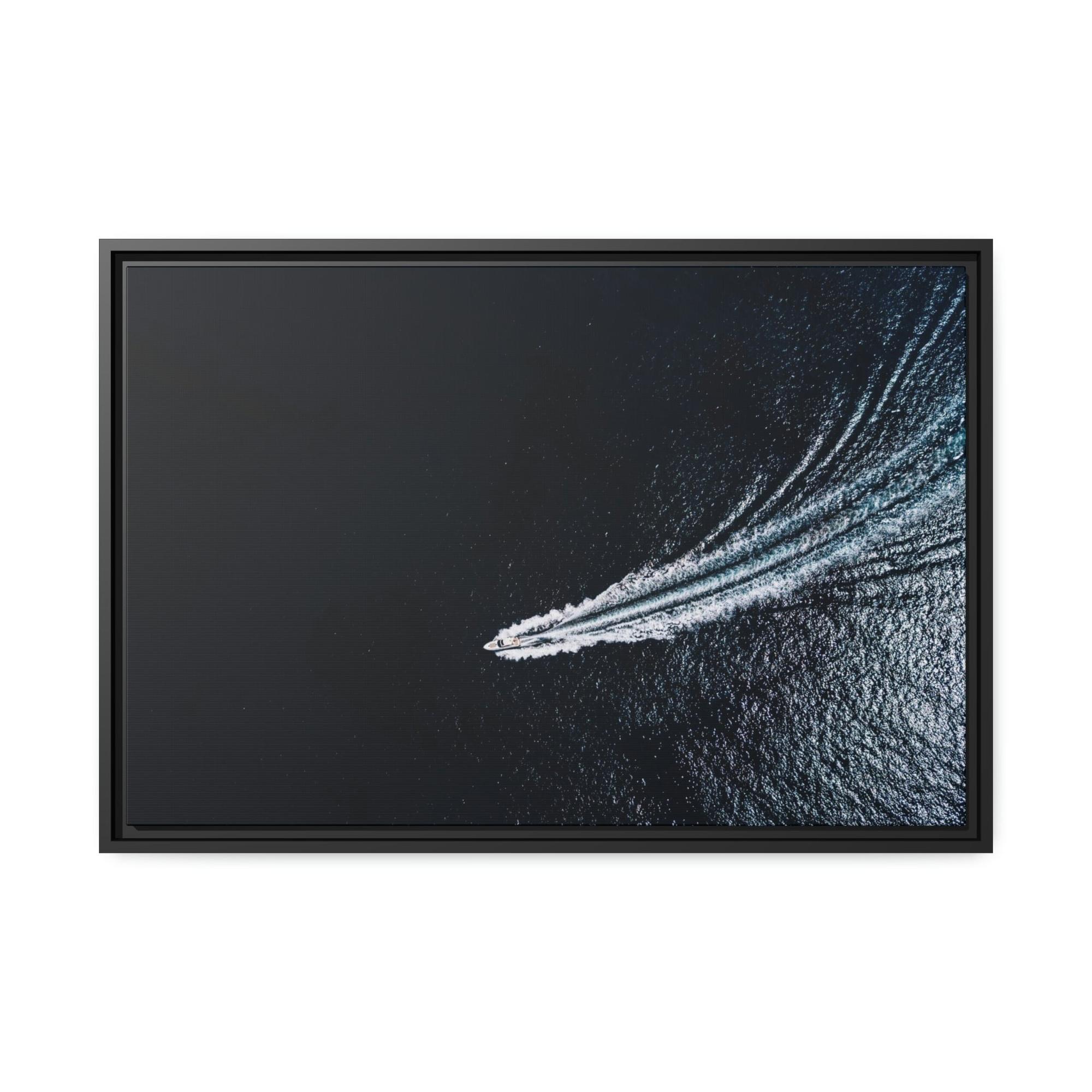 Boats Serene Seascapes: Artistic Boat Scenes on Natural Canvas