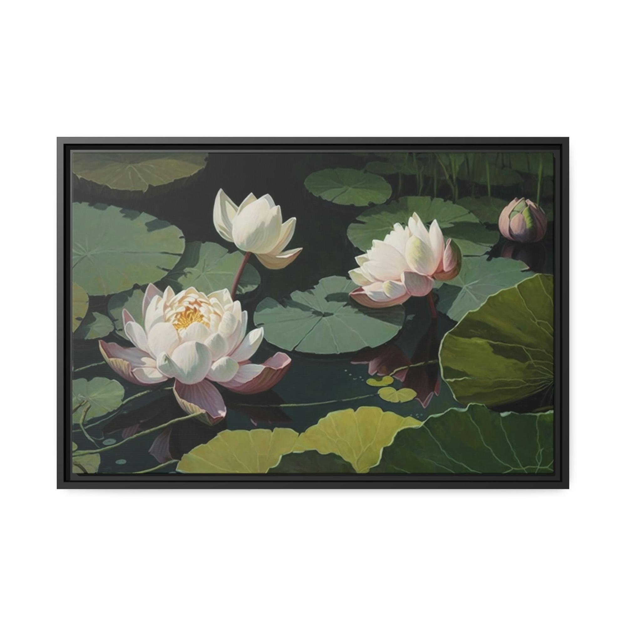 Lotuses Lotus Bloom: Stunning Wall Art and Framed Poster
