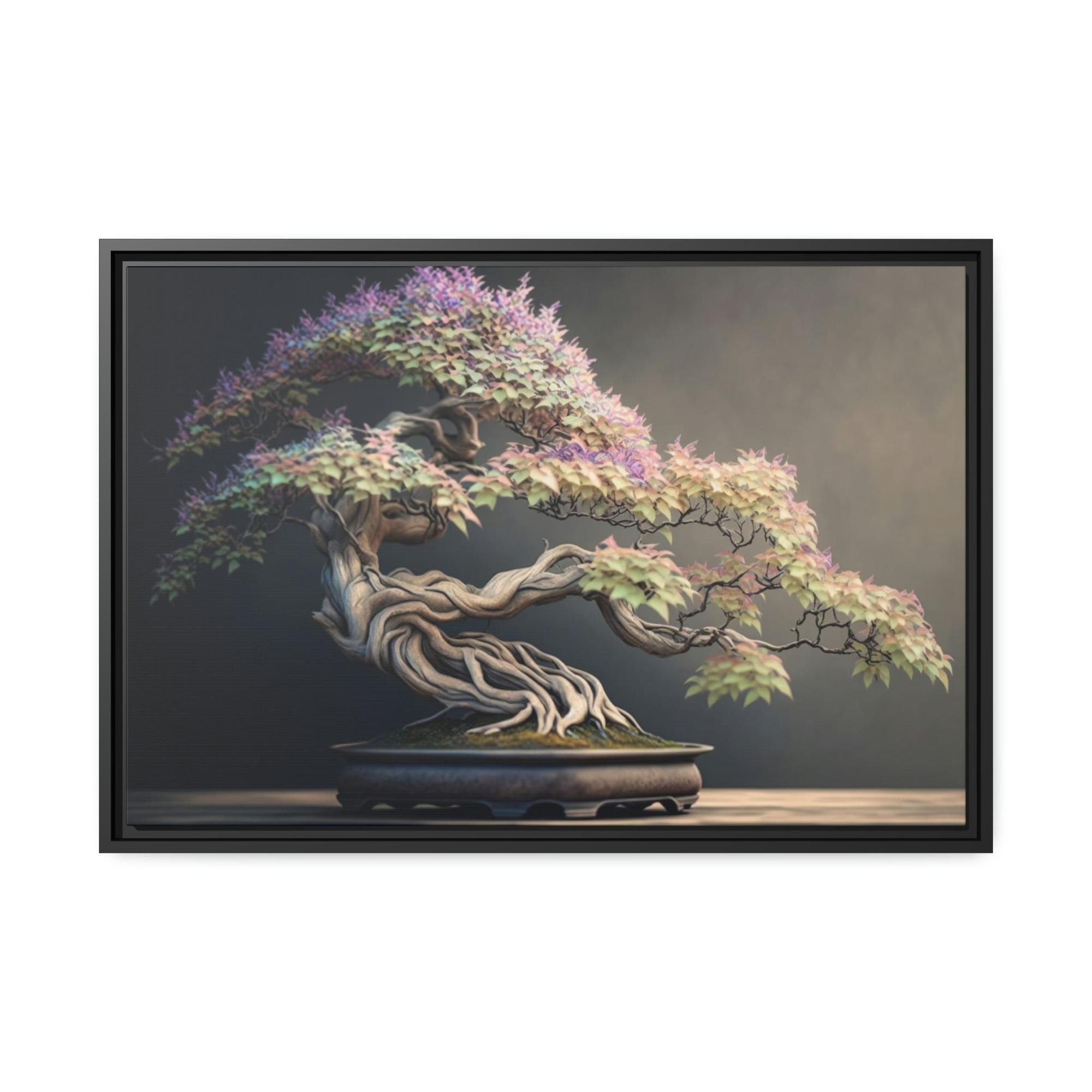 Bonsai Tree Bonsai Elegance: Wall Art and Print on Canvas with Sophisticated Bonsai Tree Art
