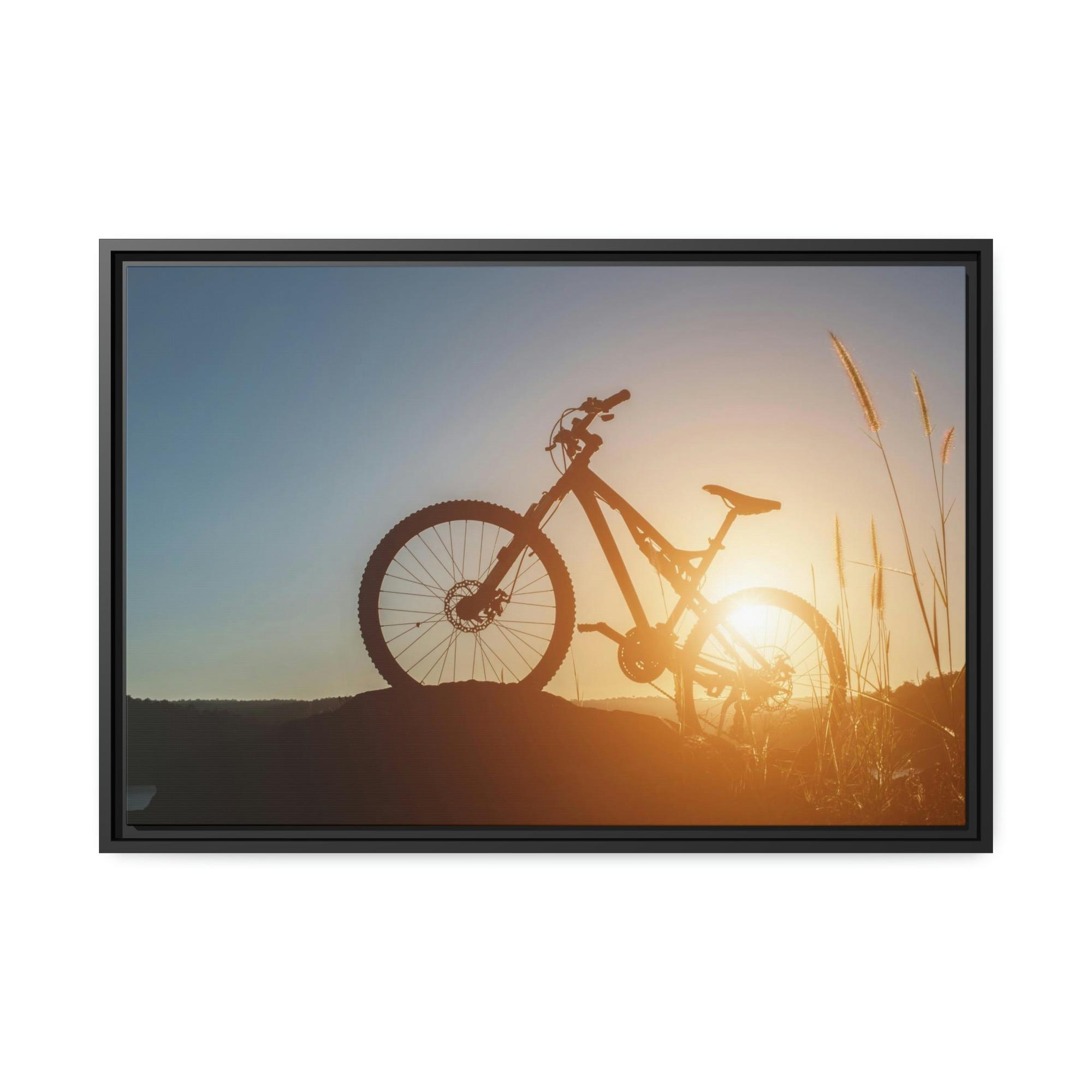 Bicycles Bicycles at Dawn: Scenic Poster for Your Home Office