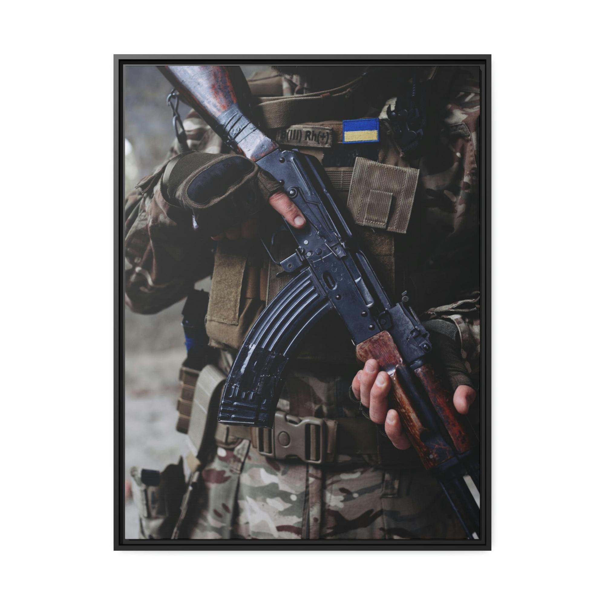 Army Armed and Dangerous: High-Quality Poster of Modern Army Weapons