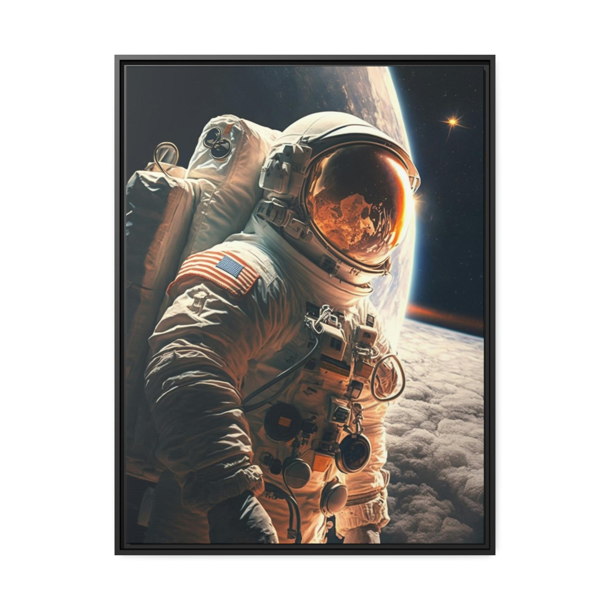 Astronauts Exploring the Universe: Astronauts on Wall Art and Art Prints