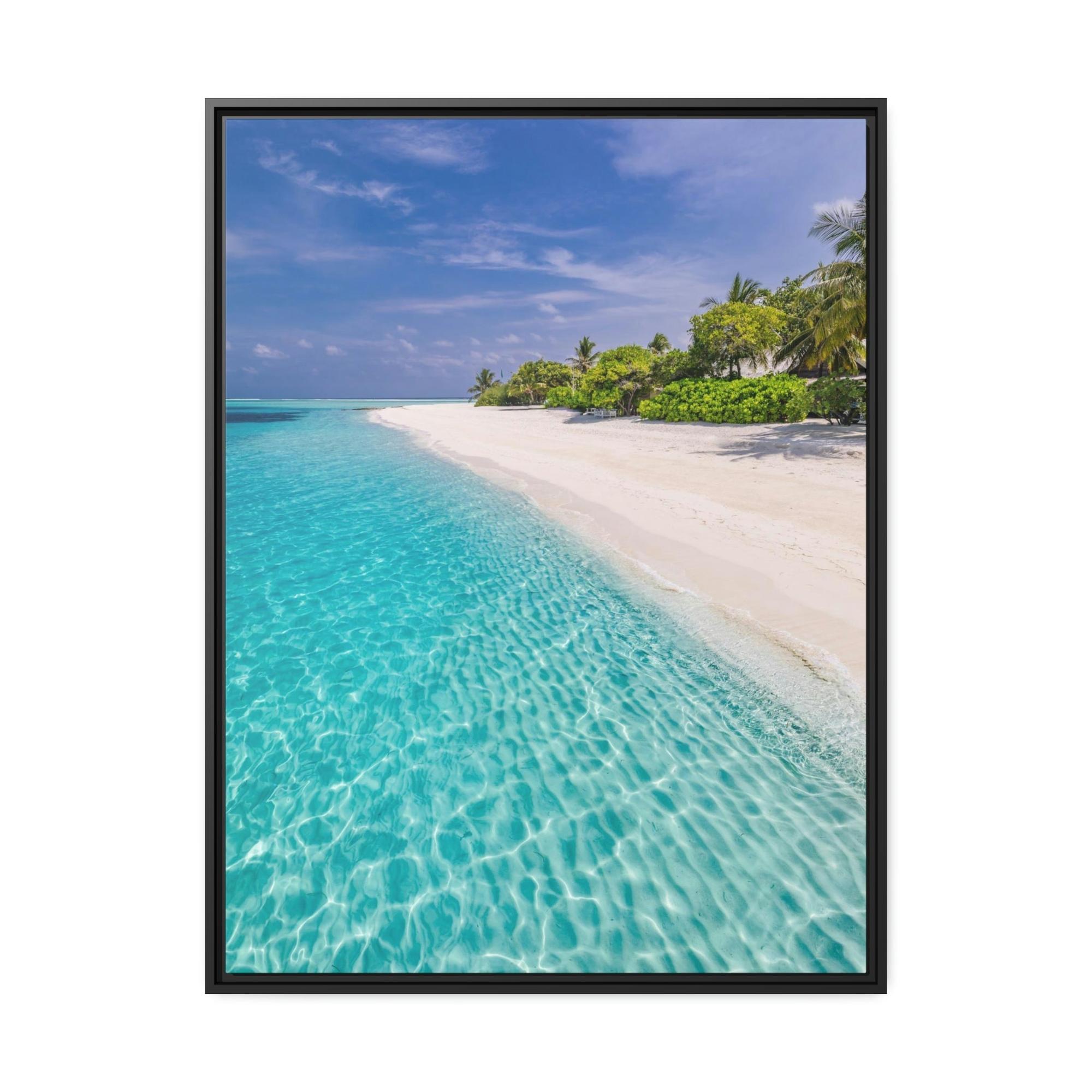 Caribbean Beach Island Dreams: Caribbean Beach Print on Canvas and Art Prints for Your Home
