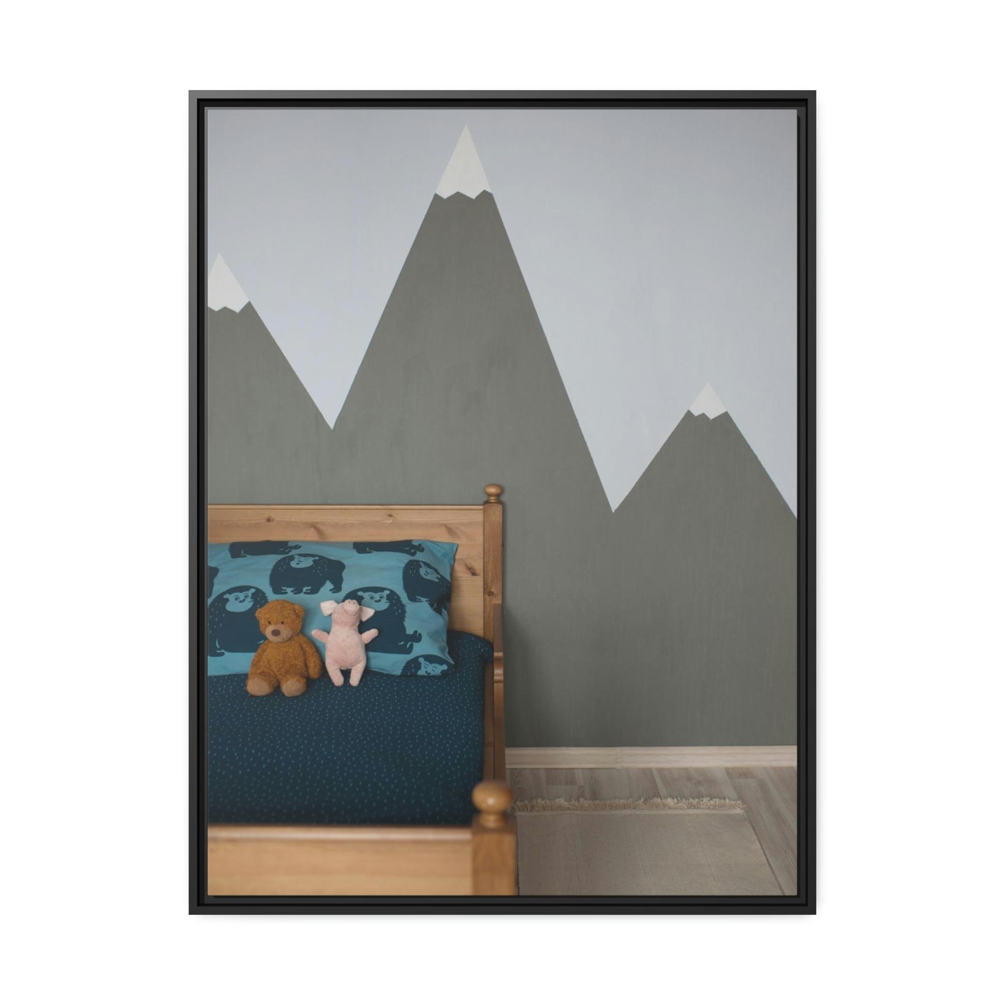 Books Adventure Awaits: Boys Room Canvas Wall Art