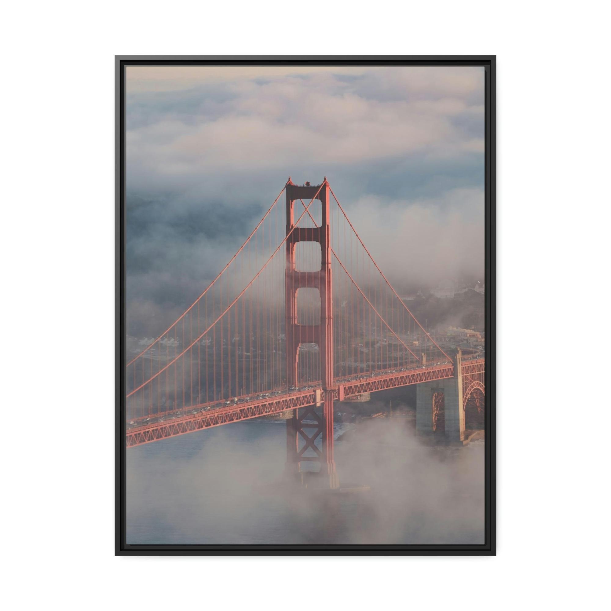 Bridge Majestic Bridge in the City: Impressive Wall Art for Your Home or Office